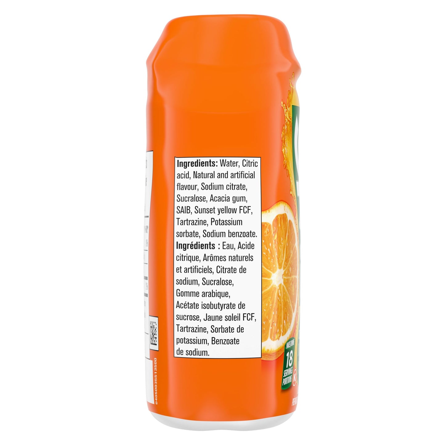 Tang Orange Liquid Drink Mix, 48 mL Bottle (Pack of 12) - Available at All In One Marketplace Canada