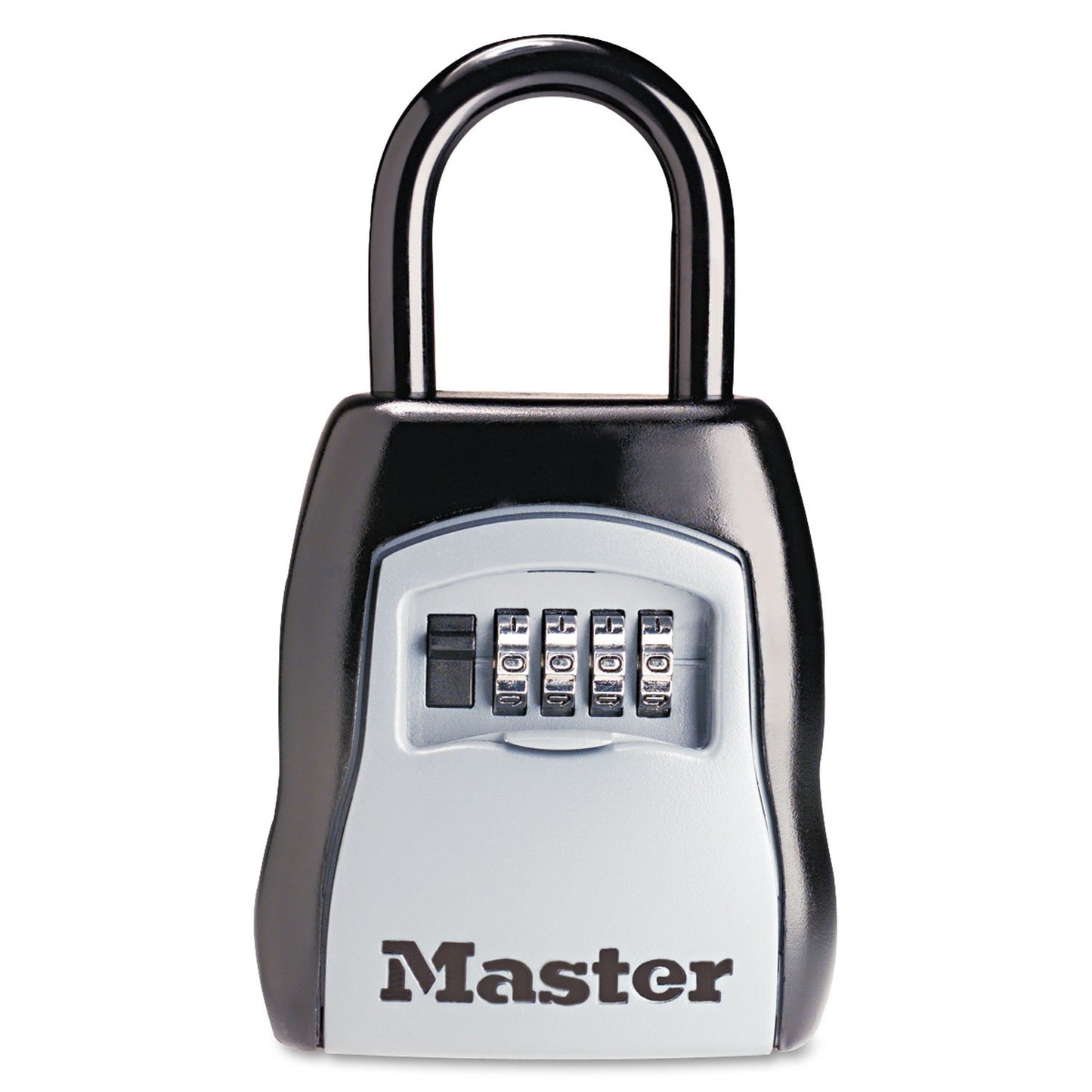 Master Lock Box, Resettable Combination, Vinyl and Steel Material