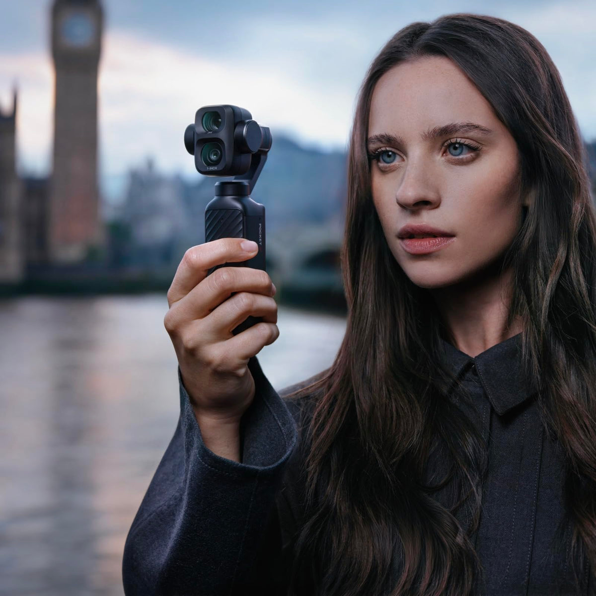 DJI Osmo Pocket 4P Standard Combo, Dual-Lens 4K Vlog Camera, 1-Inch CMOS