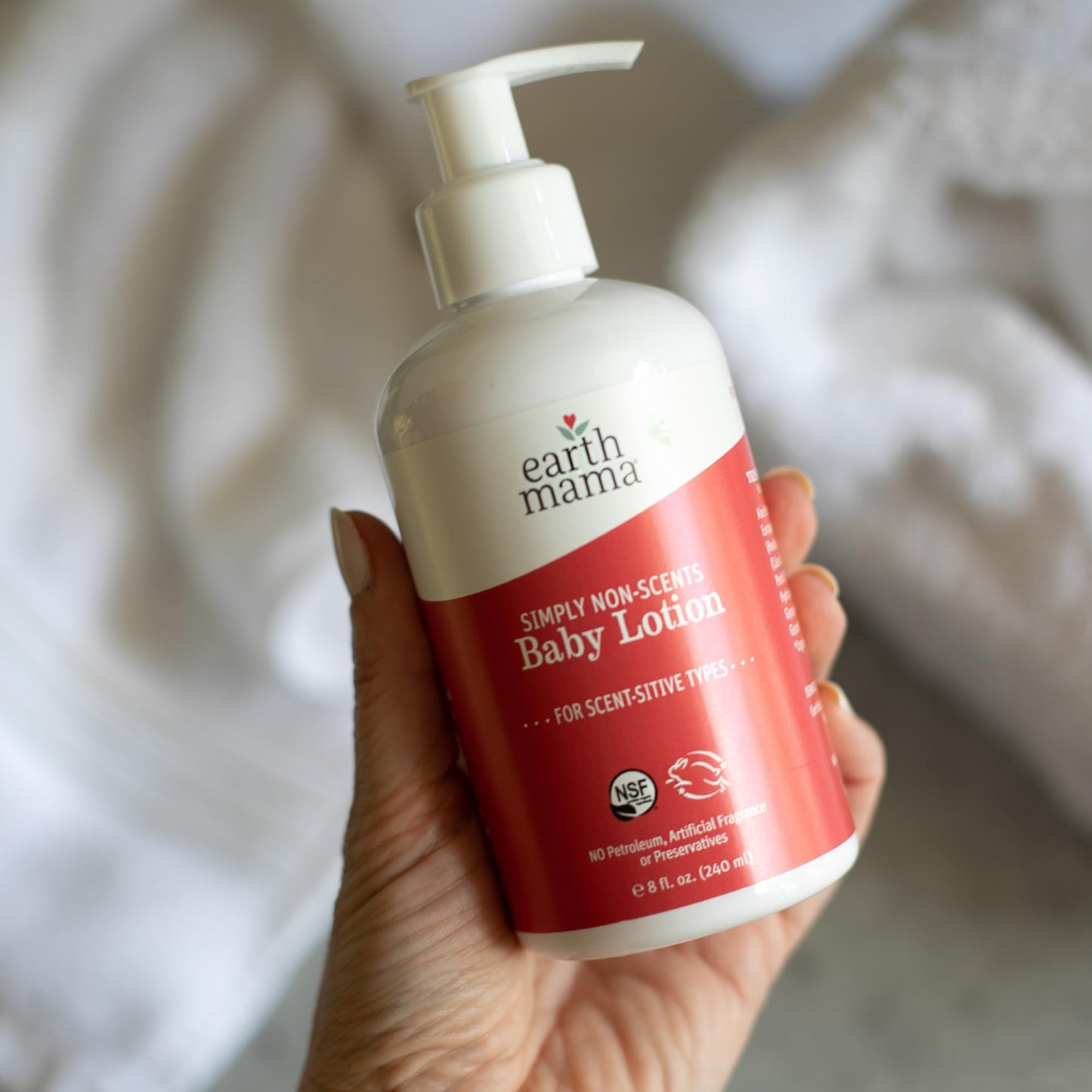 Earth Mama - Simply Non-Scents Baby Lotion for Dry Skin - 240 ml π All In One Marketplace Canada