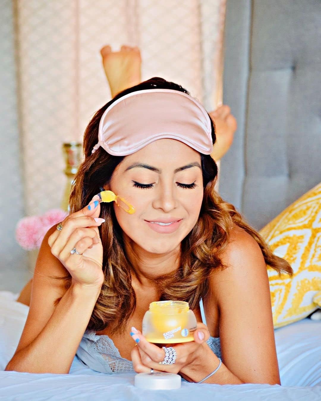 Saturday Skin Yuzu Vitamin C Sleep Overnight Face Mask Korean Skin Care Retinol Niacinamide Brightening Overnight Mask, Vegan Smooth Skin & Reduce Wrinkles, Ideal for All Skin Types - Available at All In One Marketplace Canada