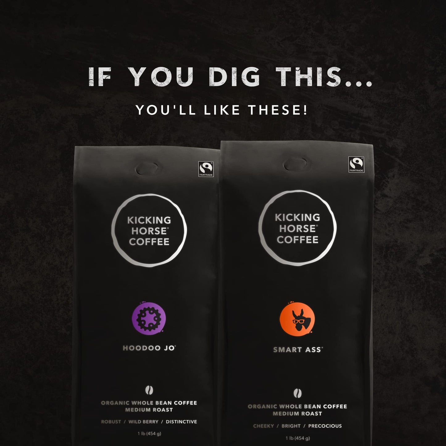 Kicking Horse Coffee, Cliff Hanger Espresso, Medium Roast, Whole Bean, 1 lb - Certified Organic, Fairtrade, Kosher Coffee