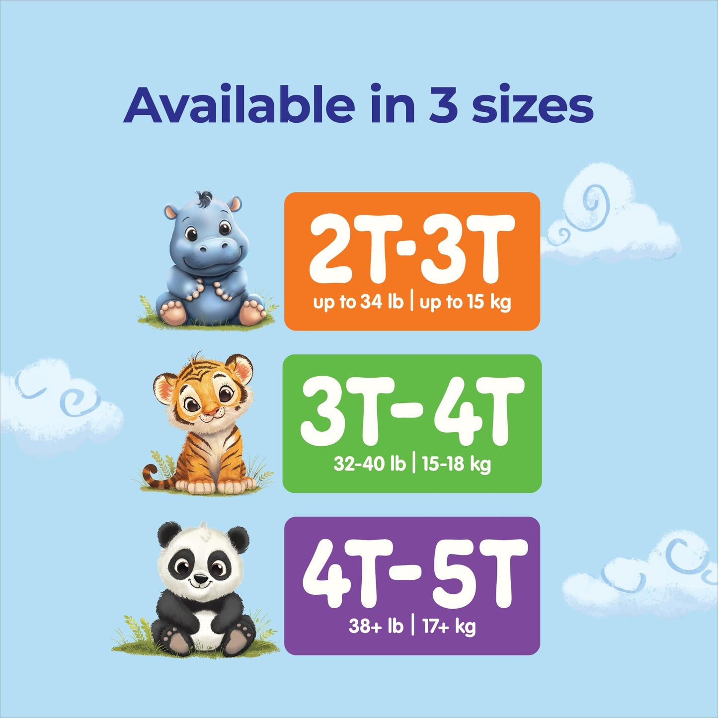 Royale Premium Training Pants, Size Medium, 2T-3T (Up to 34 lbs), 111 Count, Disposable Training Pants (Packaging may vary) 🍁 All In One Marketplace Canada