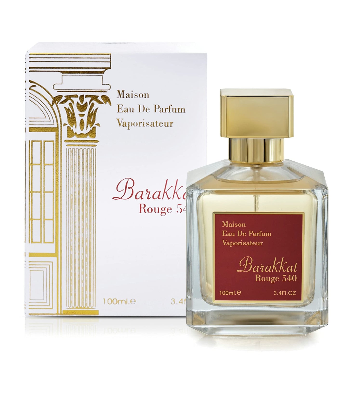 Maison Alhambra Barakkat Rouge 540 EDP Spray Women -3.4 oz Fragrance World
