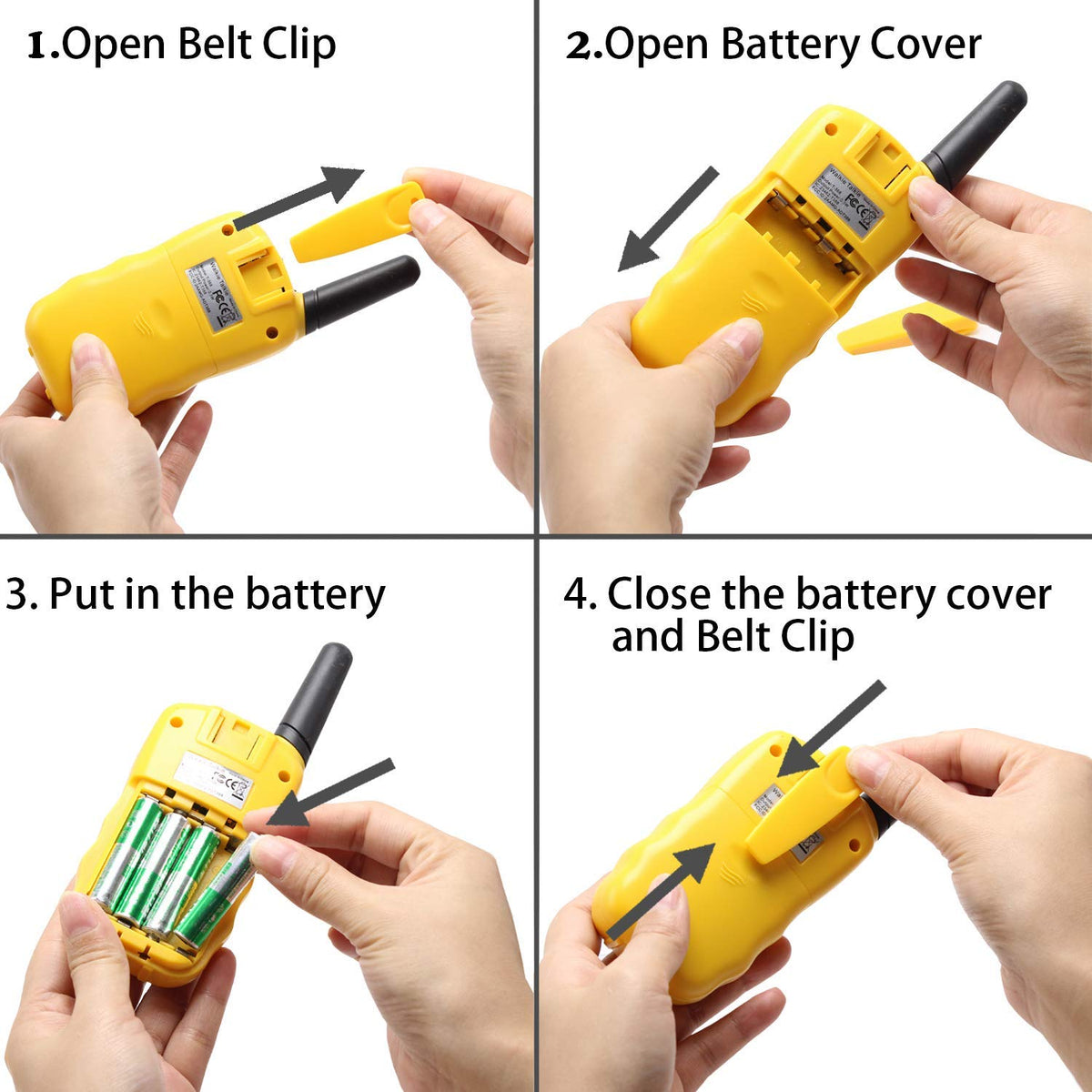 Walkie Talkies for Kids 3 Pack, Outdoor Toys for 3-7 Year Old Boy Girl Christmas Birthday Gifts, for Outdoor Games Camping 🍁 All In One Marketplace Canada