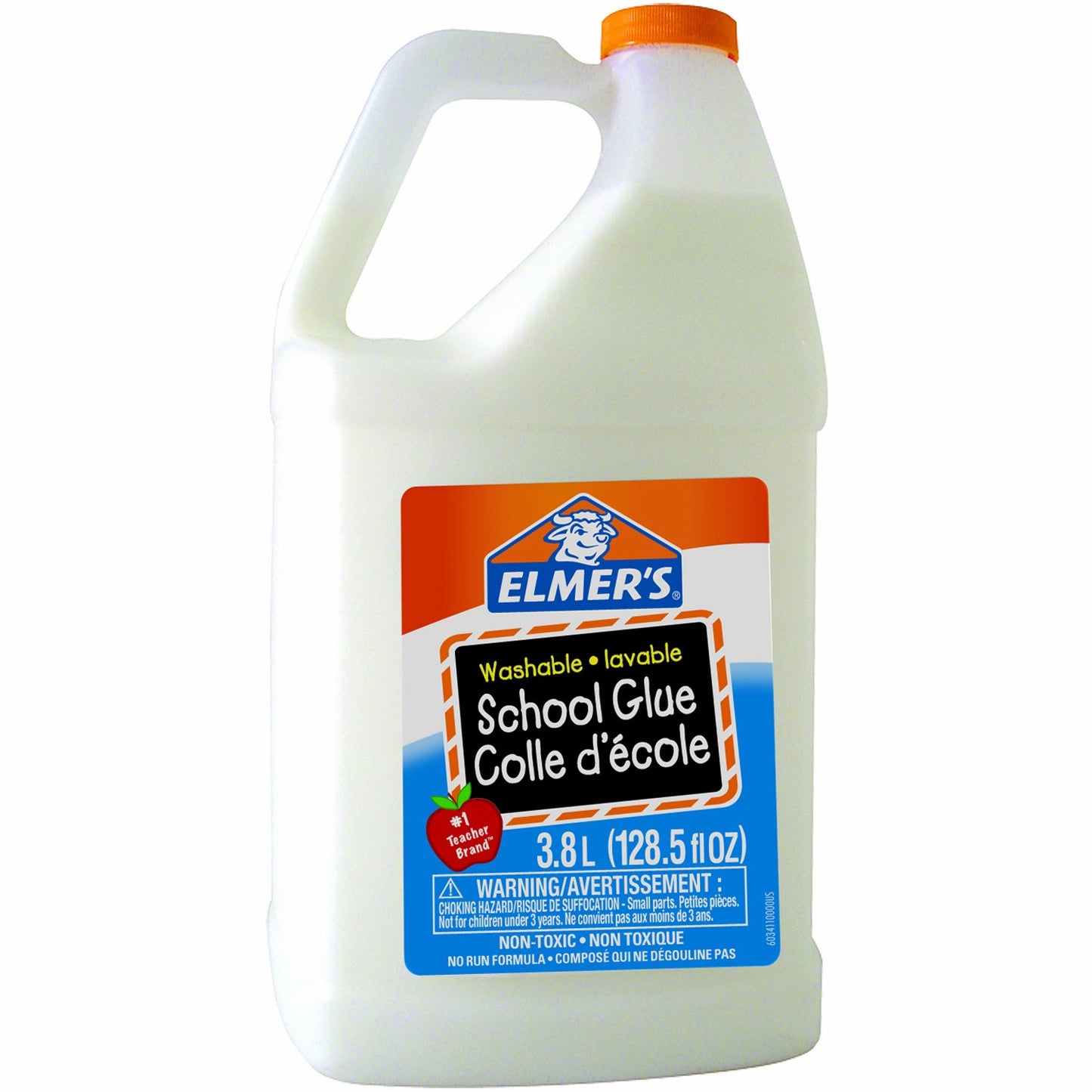 Elmer's 6155060341 Washable No-run School Glue, 3.8 L (1 Gallon) Jug,White 🍁 All In One Marketplace Canada