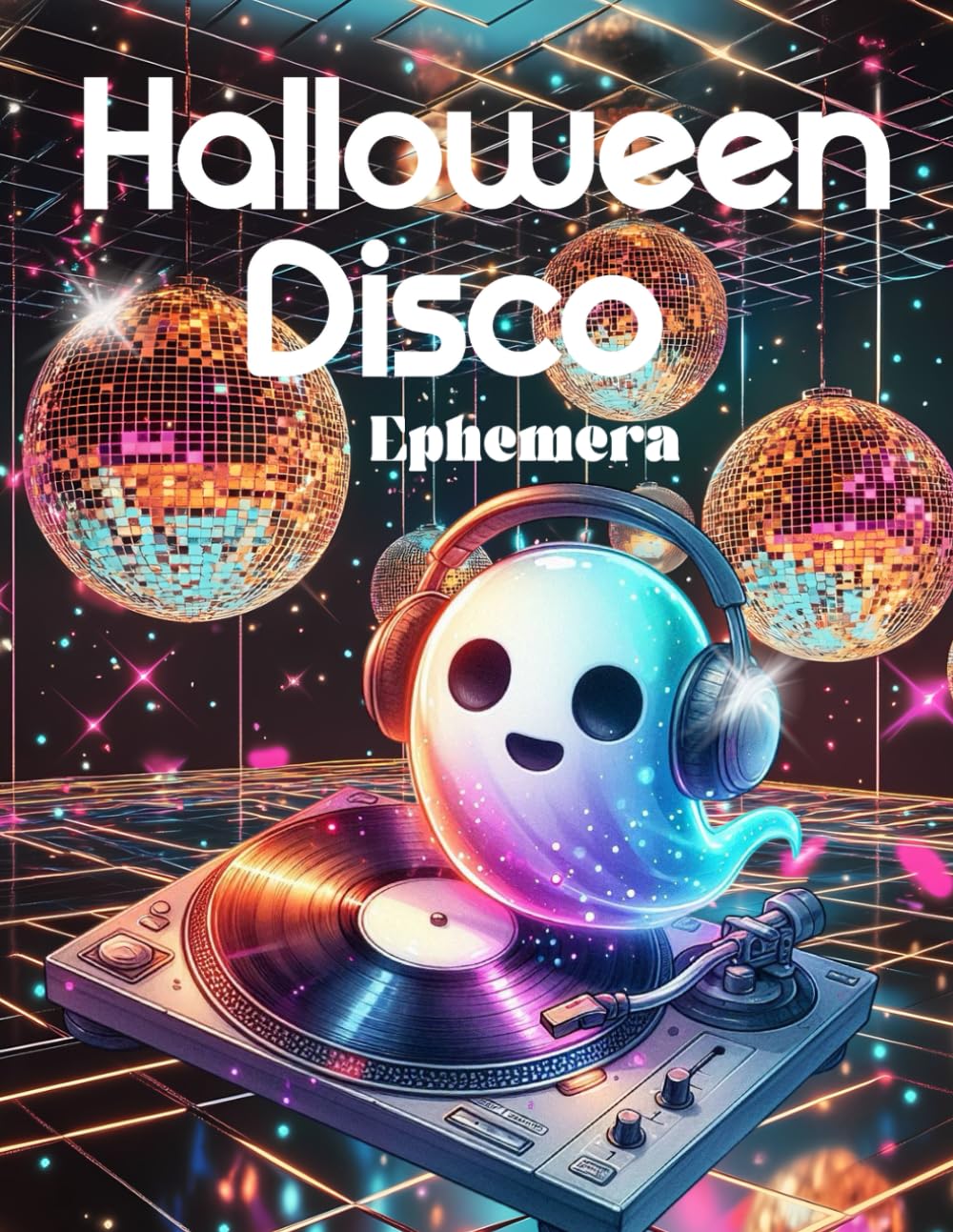 Halloween Disco Ephemera Book: High Quality Images Of Peoples, For Junk Journals, Collage Art, Artist Trading Cards, and More.