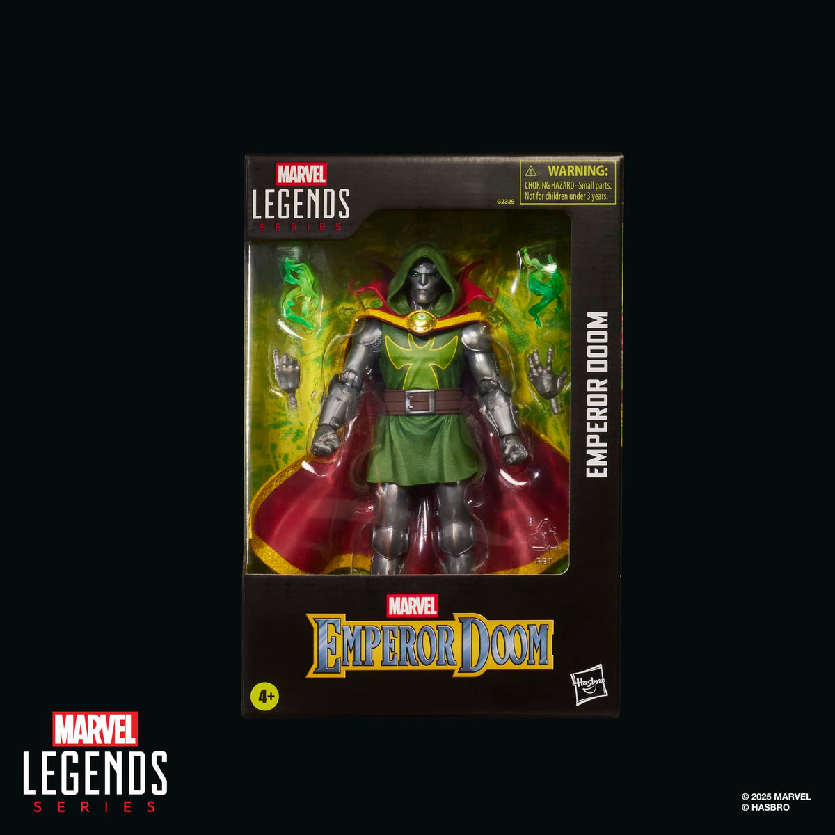 Marvel Legends Series Emperor Doom, Fantastic Four Comics Collectible 6-Inch Scale Action Figure