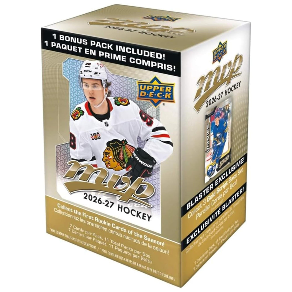 2026-27 Upper Deck MVP Hockey Blaster Box