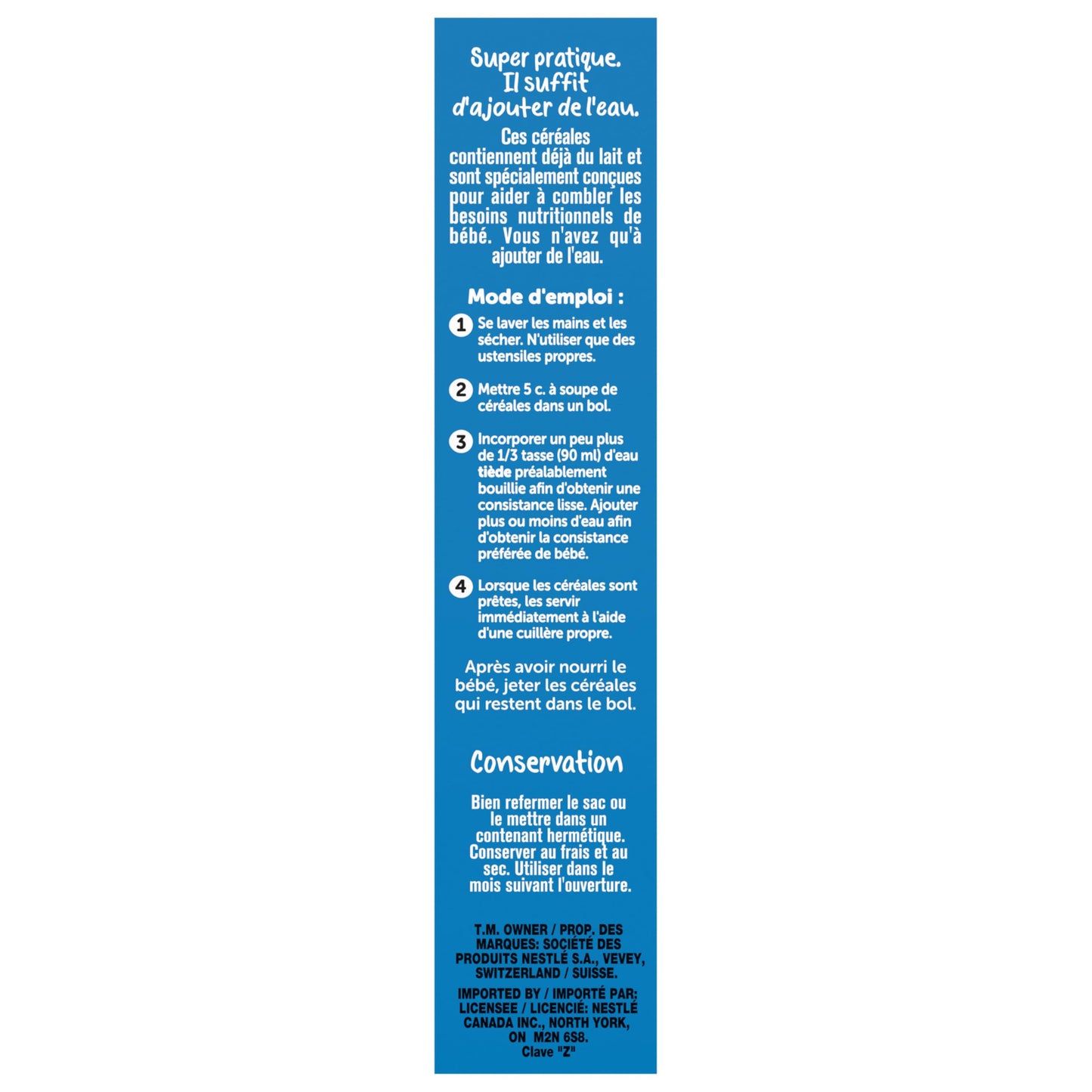 GERBER Cereal Stage 1 - Rice, Baby Food, Cereals, Starter Stage, 227 g, 6 Pack - Packaging May Vary Gerber