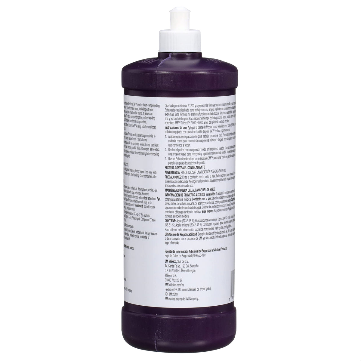 3M Perfect-It EX AC Rubbing Compound 36060, 1 qt (32 fl oz),1 Pack