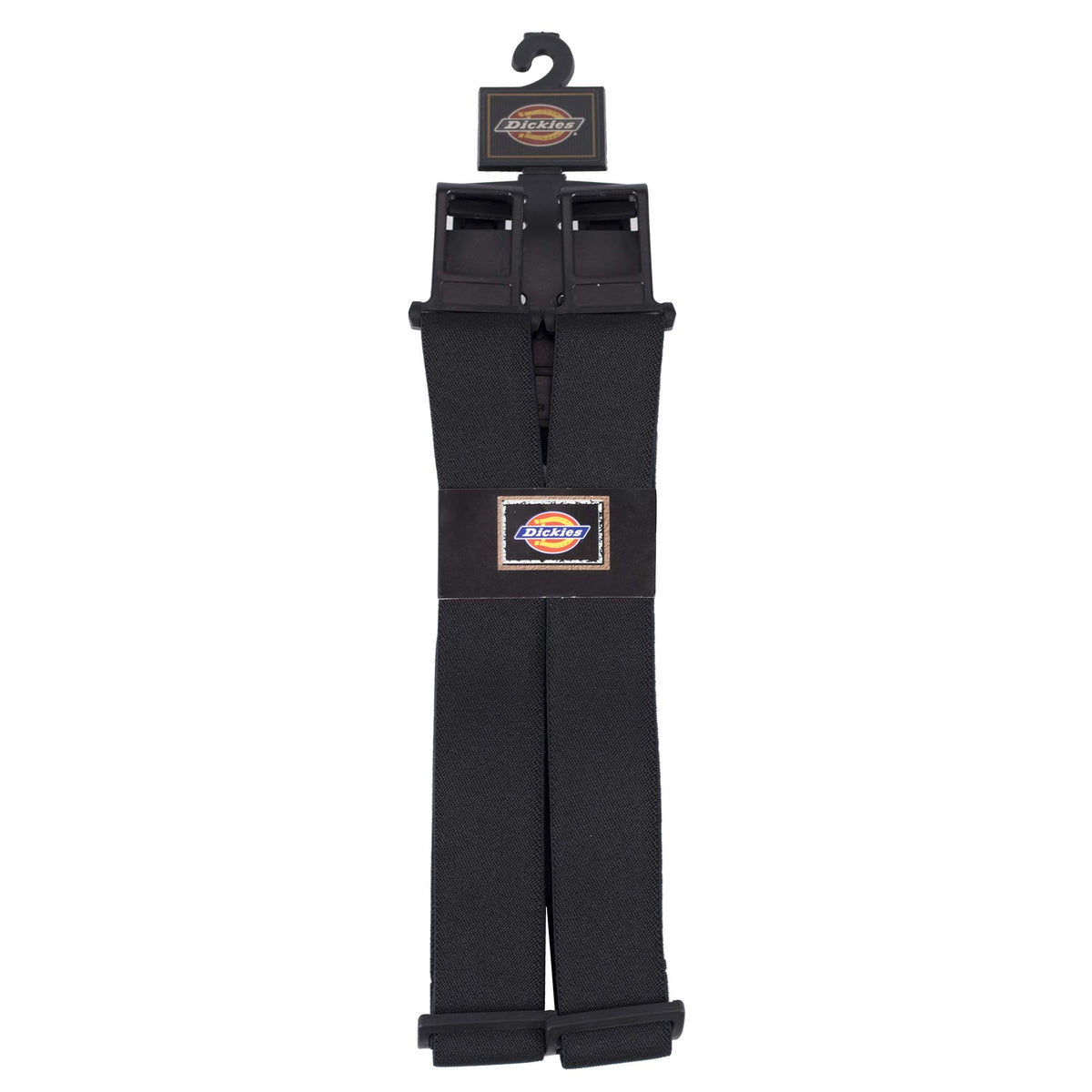 Dickies Men's 1-1/2" Belt Clip Suspender, Black, One Size