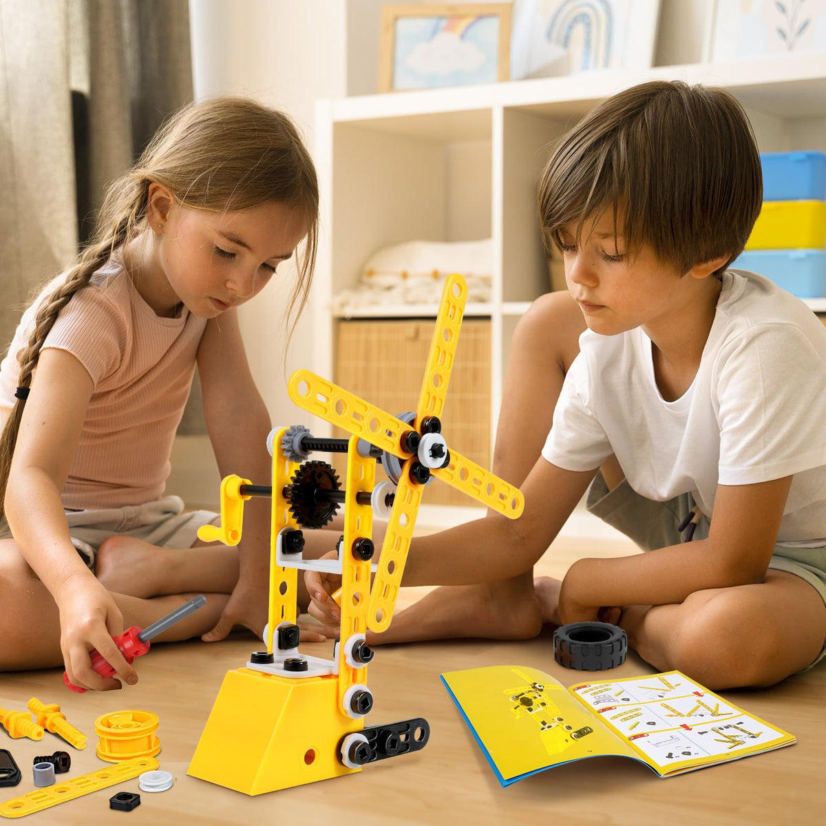 10 in 1 Stem Toys for 5 6 7 8 9+ Year Old Building Block Kit Stem Activities Projects Boy Toys Age 4-8 5-7 6-8 8-10 Creative Set Educational Engineering Excavator Construction Christmas Birthday Gift 🍁 All In One Marketplace Canada