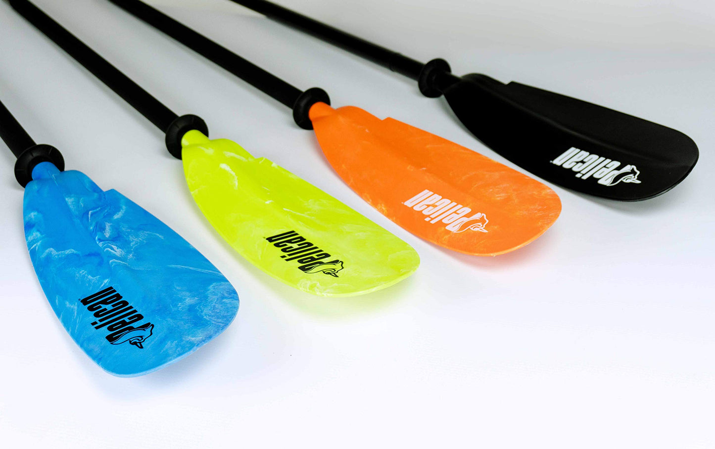 Pelican Poseidon Paddle - Aluminum Shaft with Reinforced Fiberglass Blades - Lightweight, Adjustable Kayaks Paddles - Perfect for Kayaking Boating & Kayak Fishing Pelican