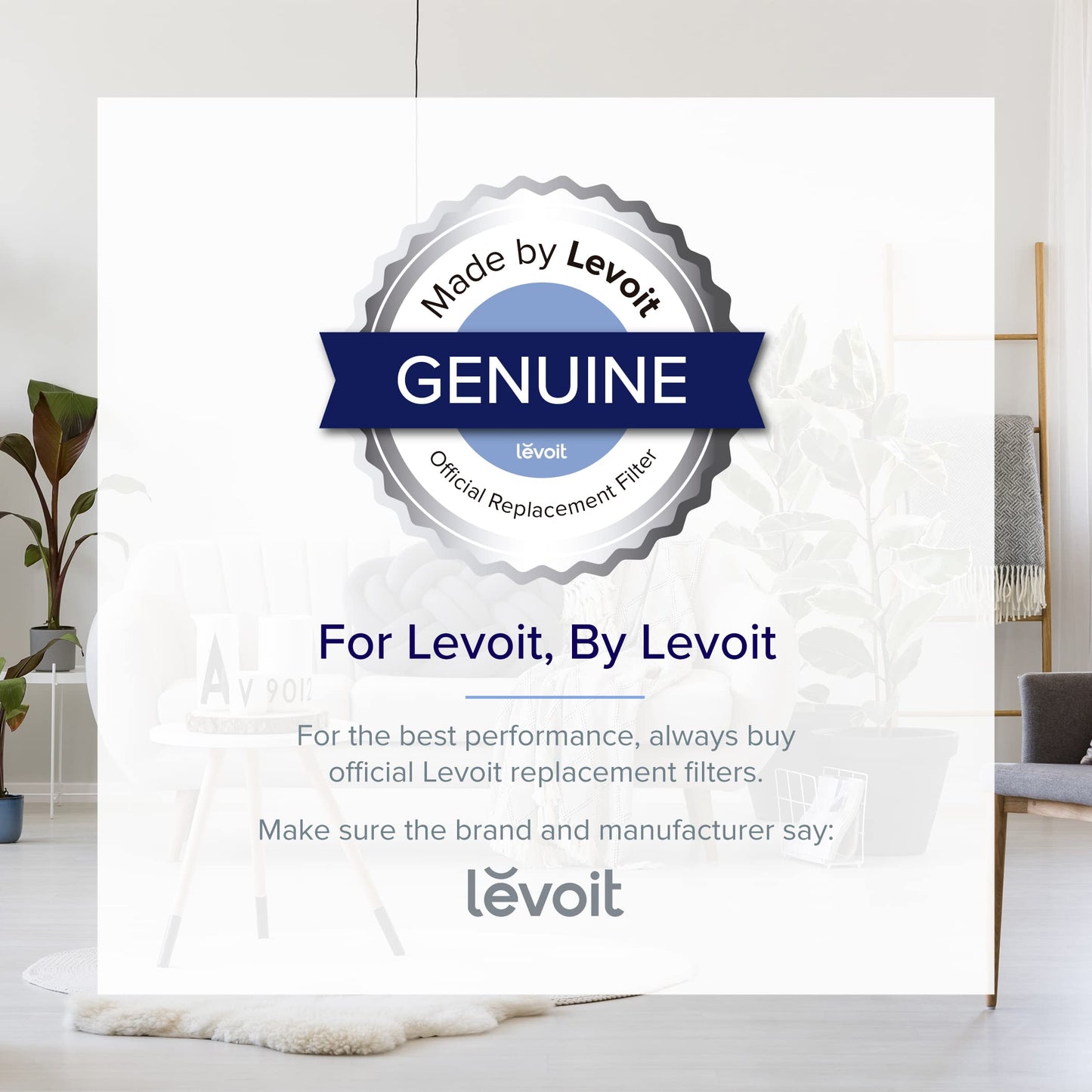 Levoit LV-PUR131 Air Purifier Genuine Replacement Filter, 1 Pack π All In One Marketplace Canada