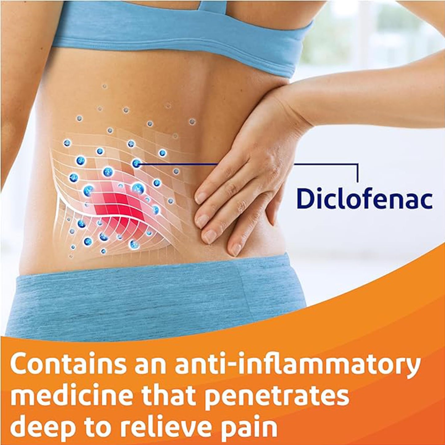 Voltaren Active Topical Pain Gel with No Mess Applicator, Inflammation Relief, 120g - Available at All In One Marketplace Canada