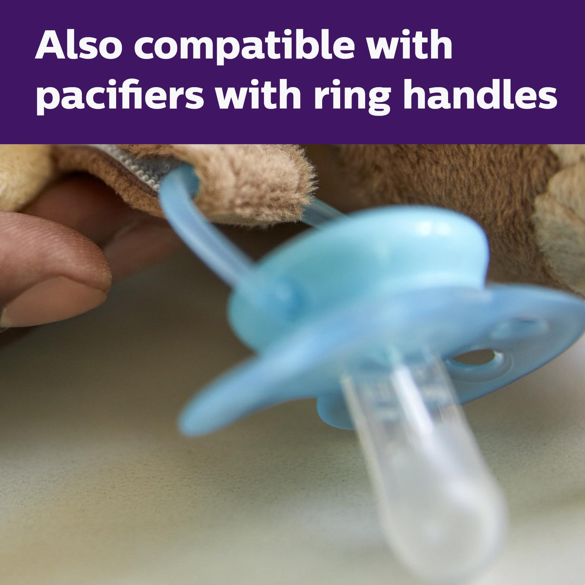 Philips Avent Soothie Snuggle, 0m+, Elephant, SCF347/03
