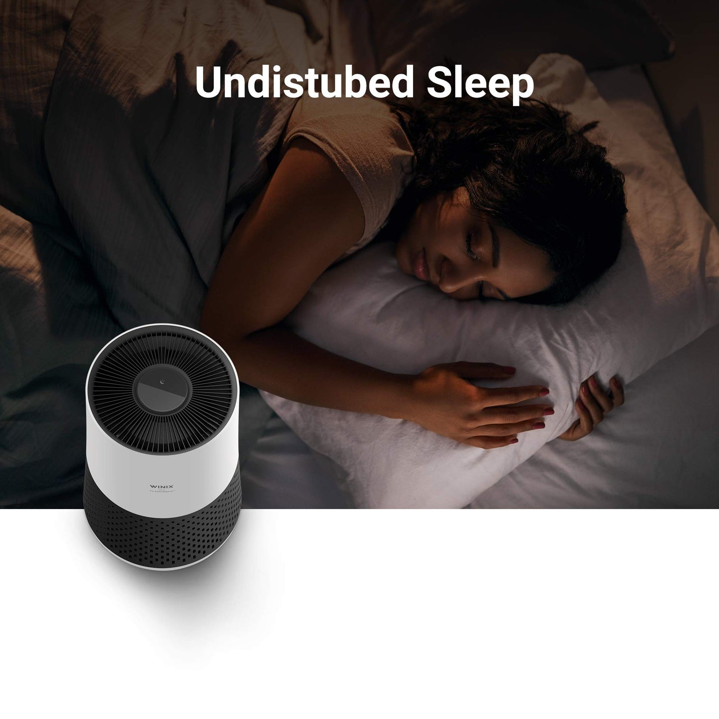 WINIX A231 Air Purifier for Bedroom Up to 1110 Ft² in 1 Hr With Air Quality Monitor, True HEPA, Carbon Filter and Auto Mode, Captures Pet Allergies, Smoke, Dust Winix