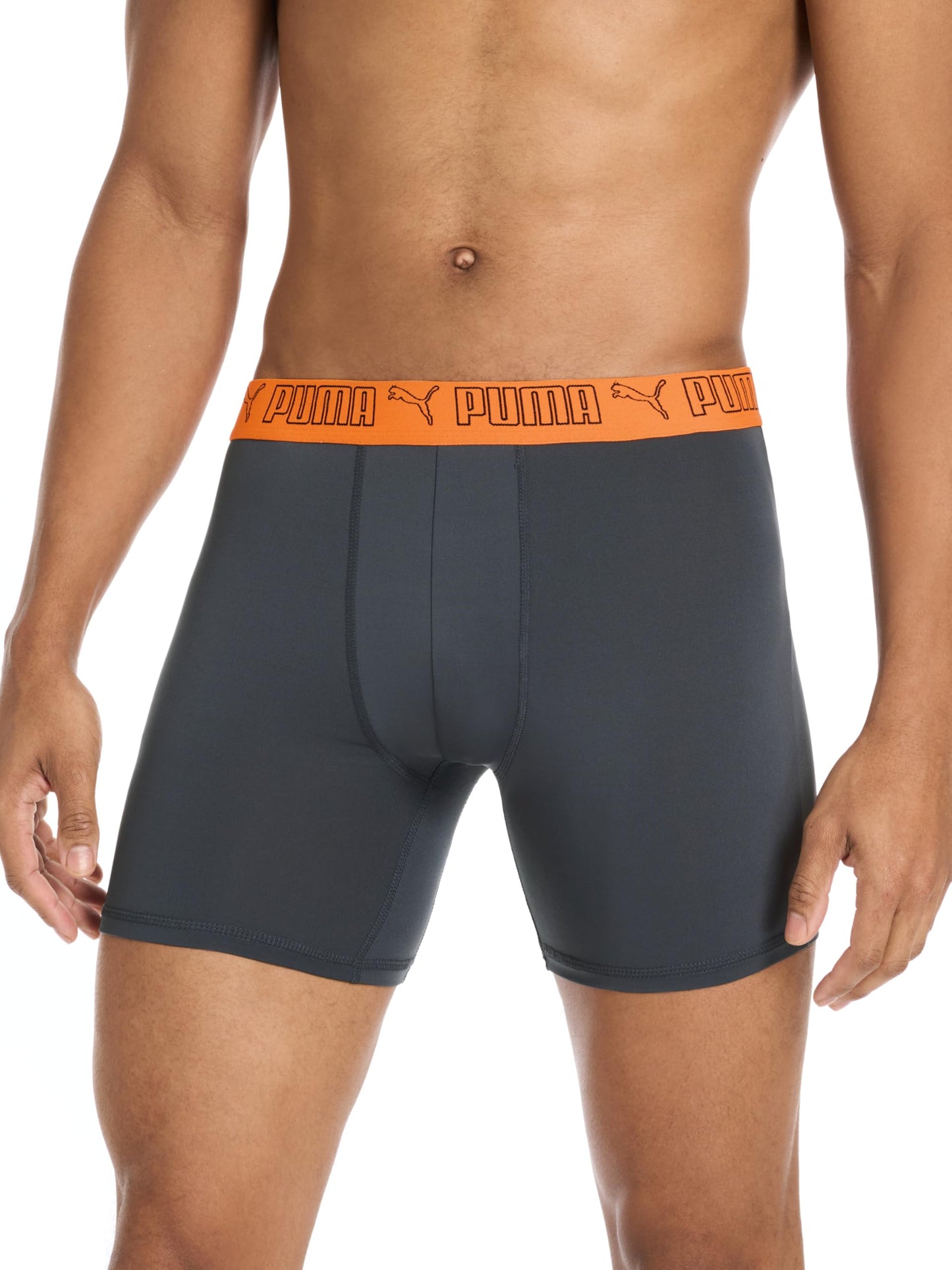 Puma Mens 5 Pack Performance Boxer Briefs, Black/Grey/Navy/Bright, Medium 🍁 All In One Marketplace Canada