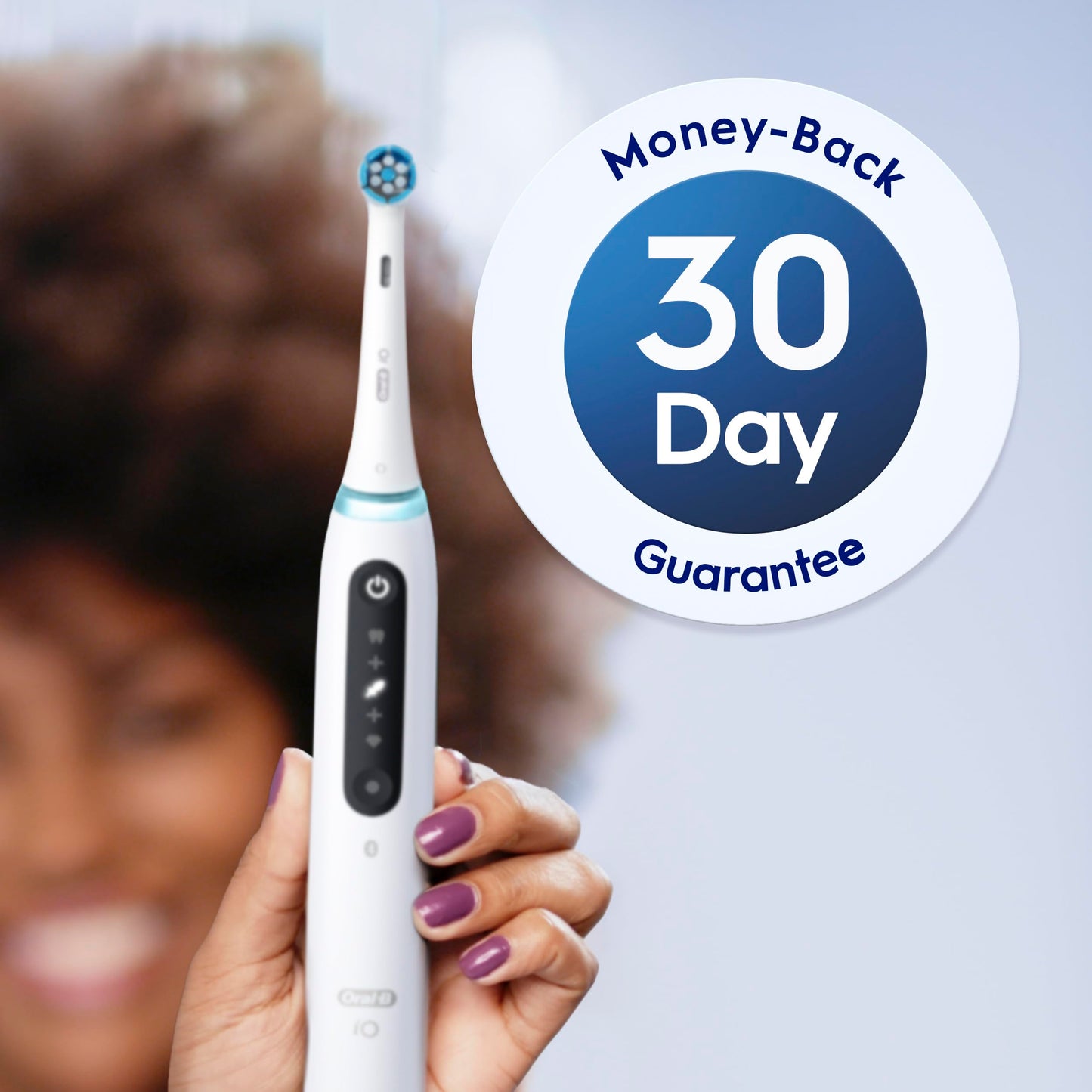 Oral-B iO Gentle Care Replacement Heads, Electric Toothbrush Brush Heads, White, 2 Count