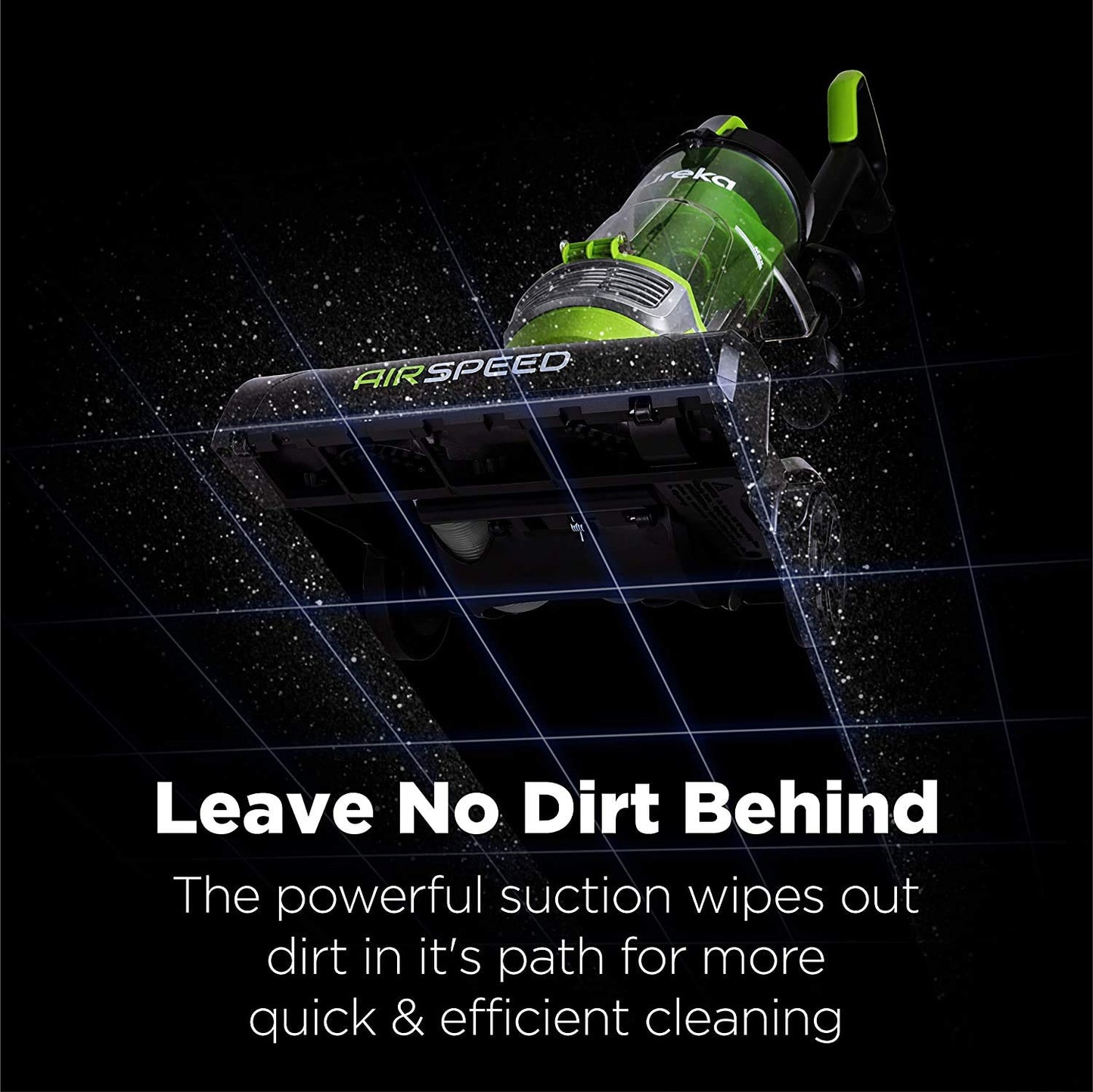 Eureka Powerful Bagless Upright Vacuum Cleaners Compact for Home Pets, Airspeed Ultra Lightweight Household Vacuum Cleaner for Carpet and Hard Floor, NEU100C, Lime Green EUREKA