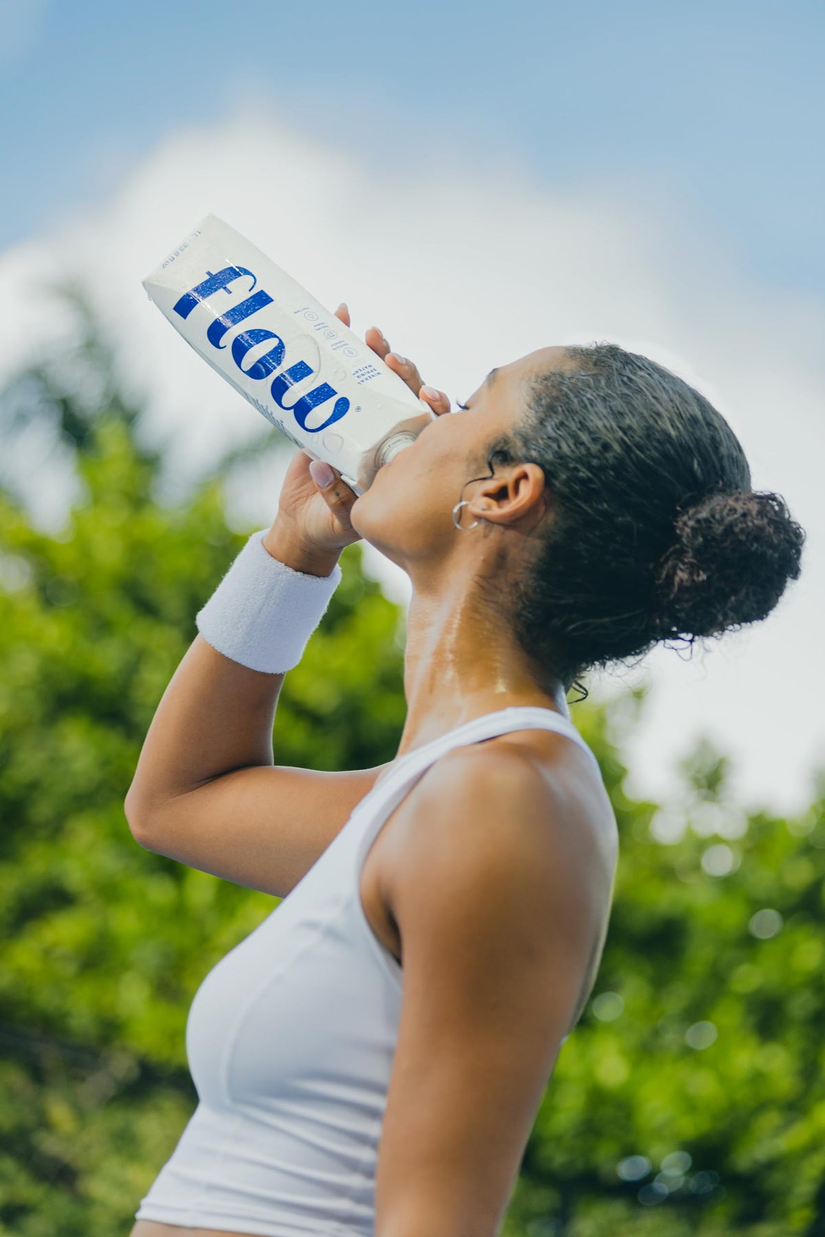 Flow Mineral Spring Water, 500 ml, 12 Pack