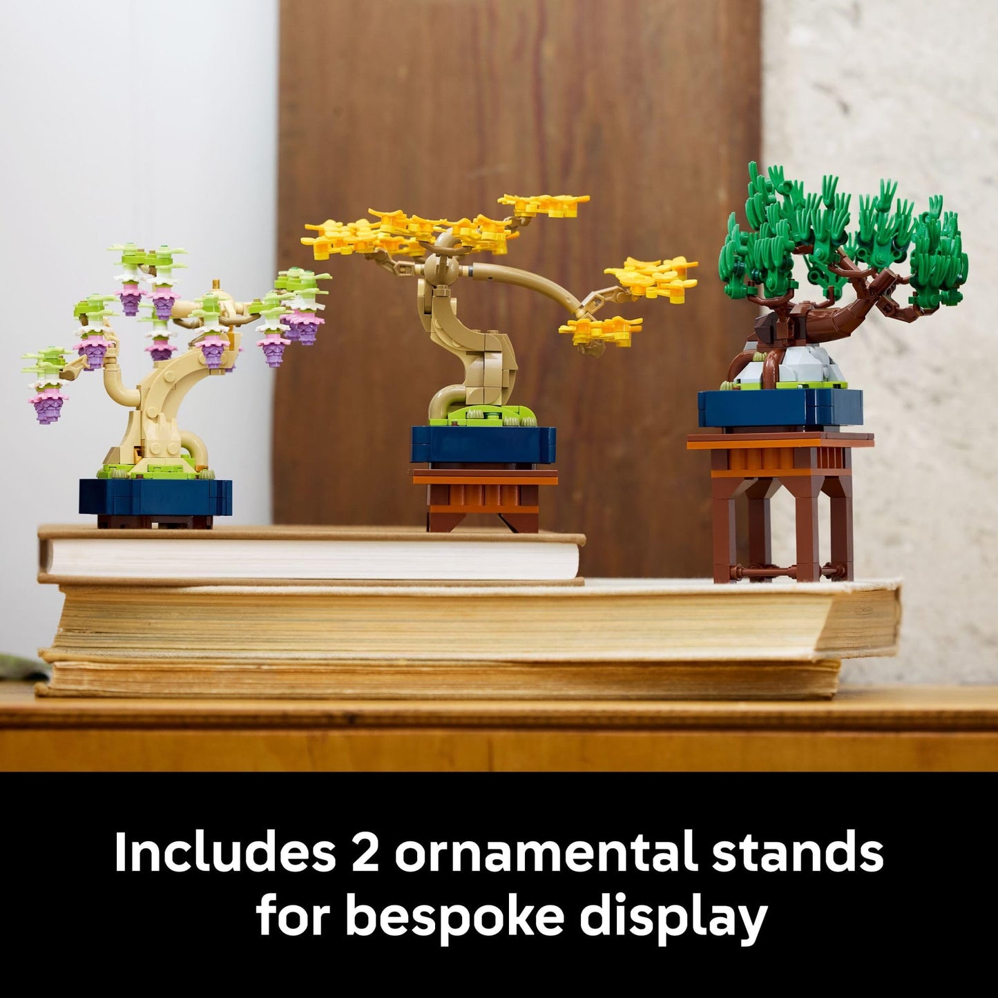 LEGO Botanicals Mini Bonsai Trees Building Set - Artificial Bonsai Tree Building Blocks for Adults, Ages 18+ - DIY Home and Office Decor for Men and Women - Gift for Birthday or Anniversary - 10373 LEGO