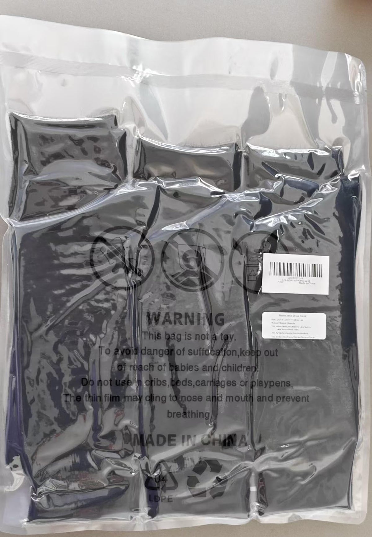 BONANGEL Merino Wool Socks for Men,Mens Thin Wool Socks,Winter Therminal Wool Dress Socks,Black Crew Socks, 6pairs-black, 6-12 🍁 All In One Marketplace Canada