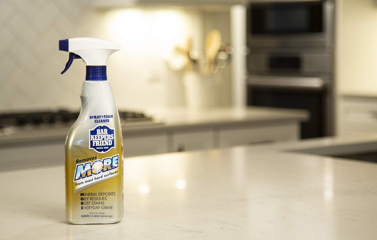 BAR KEEPERS FRIEND ALL PRPSE SPRAY & FOAM CLNR 25.4 oz