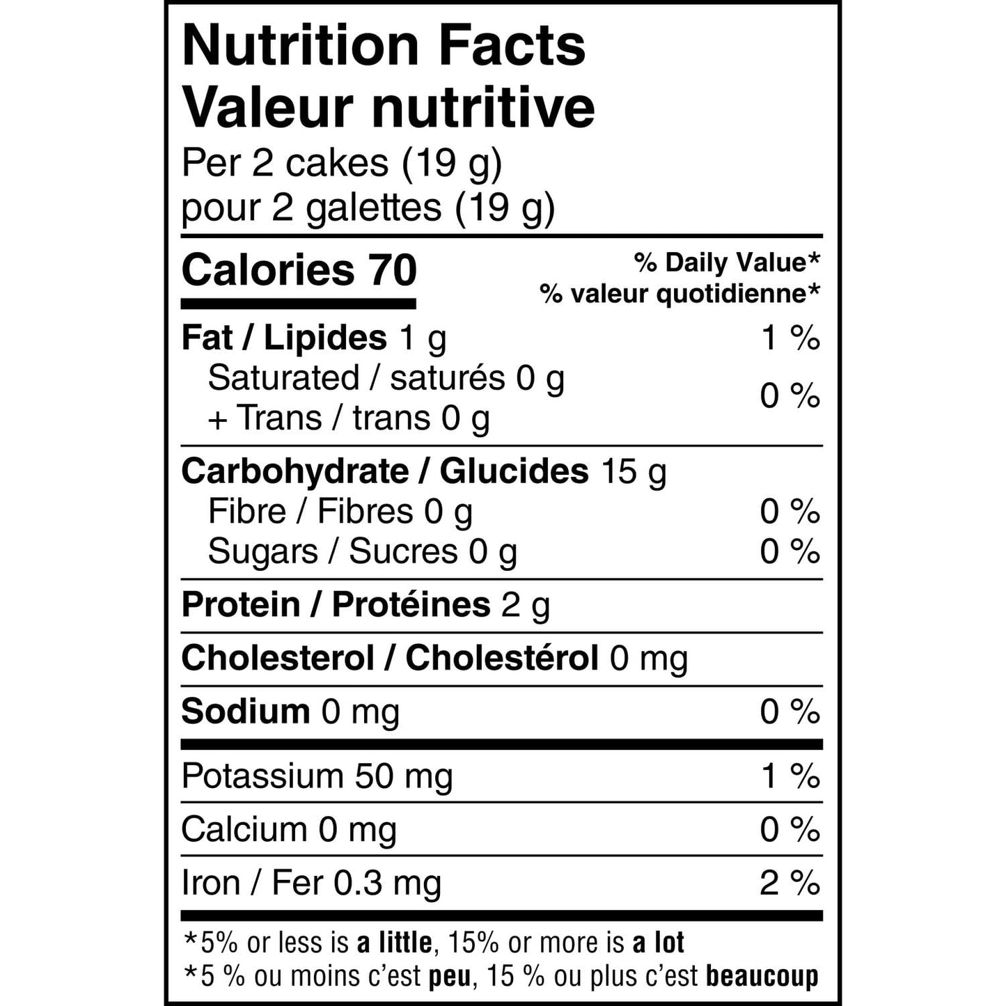Crispy Minis Gluten-Free Original Large Rice Cakes, 127 g (Pack of 12)