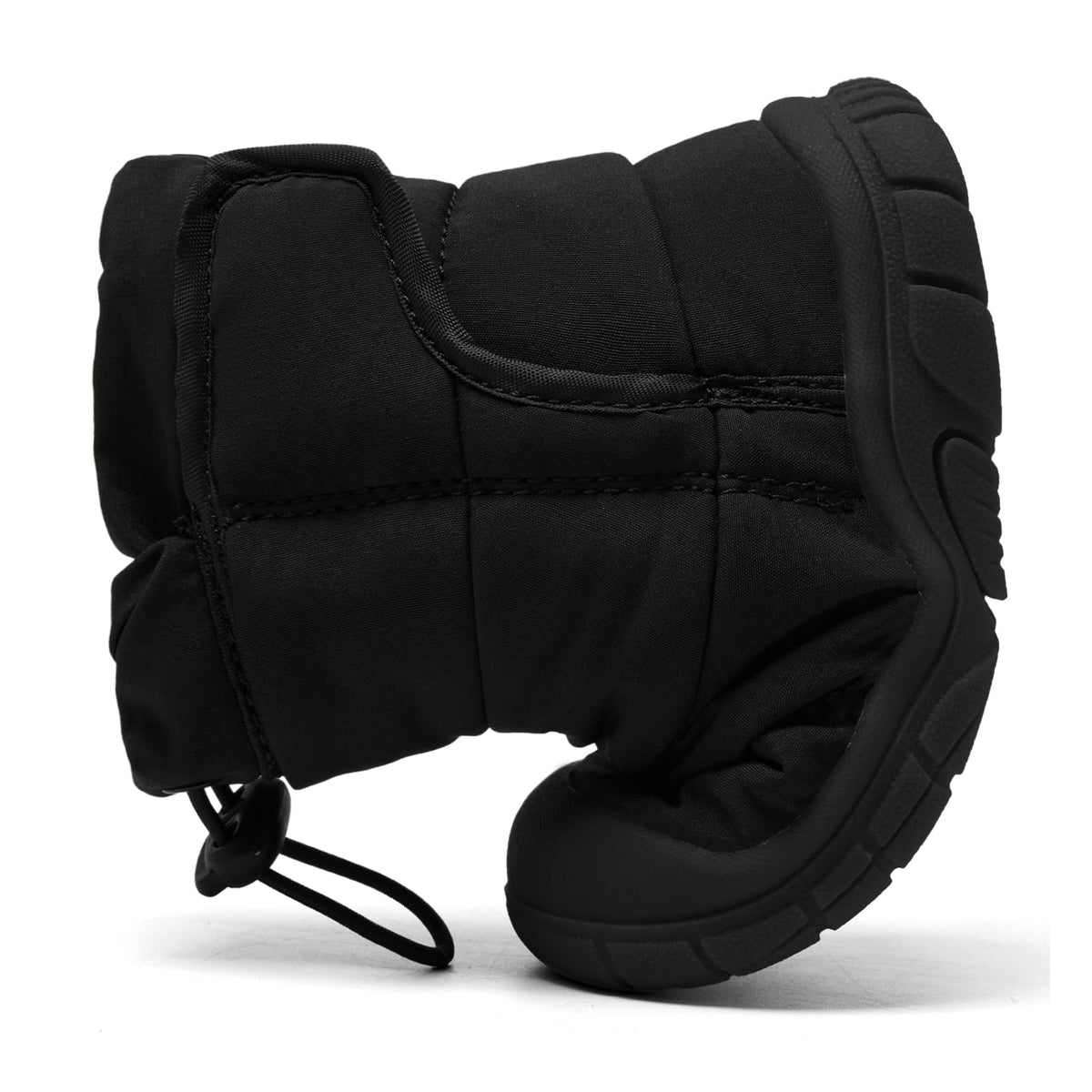 MORENDL Baby Snow Boots Toddler Winter Boots Boy & Girl Walking Shoes Non-Slip Warm Fur Soft Solo Outdoor Booties Black 18-24 Months 🍁 All In One Marketplace Canada