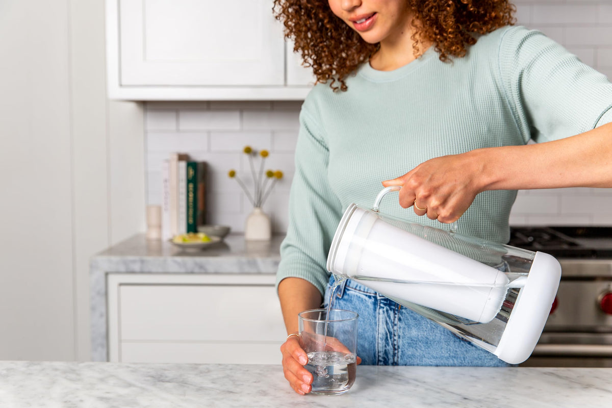 LifeStraw Home Water Filter Pitchers and Dispenser, Tested to LifeStraw Home – Replacement Filter 1-Year Pack for protection against bacteria, parasites, microplastics, PFAS and 30+ contaminants Against Bacteria, Parasites, Microplastics, and a Variety of