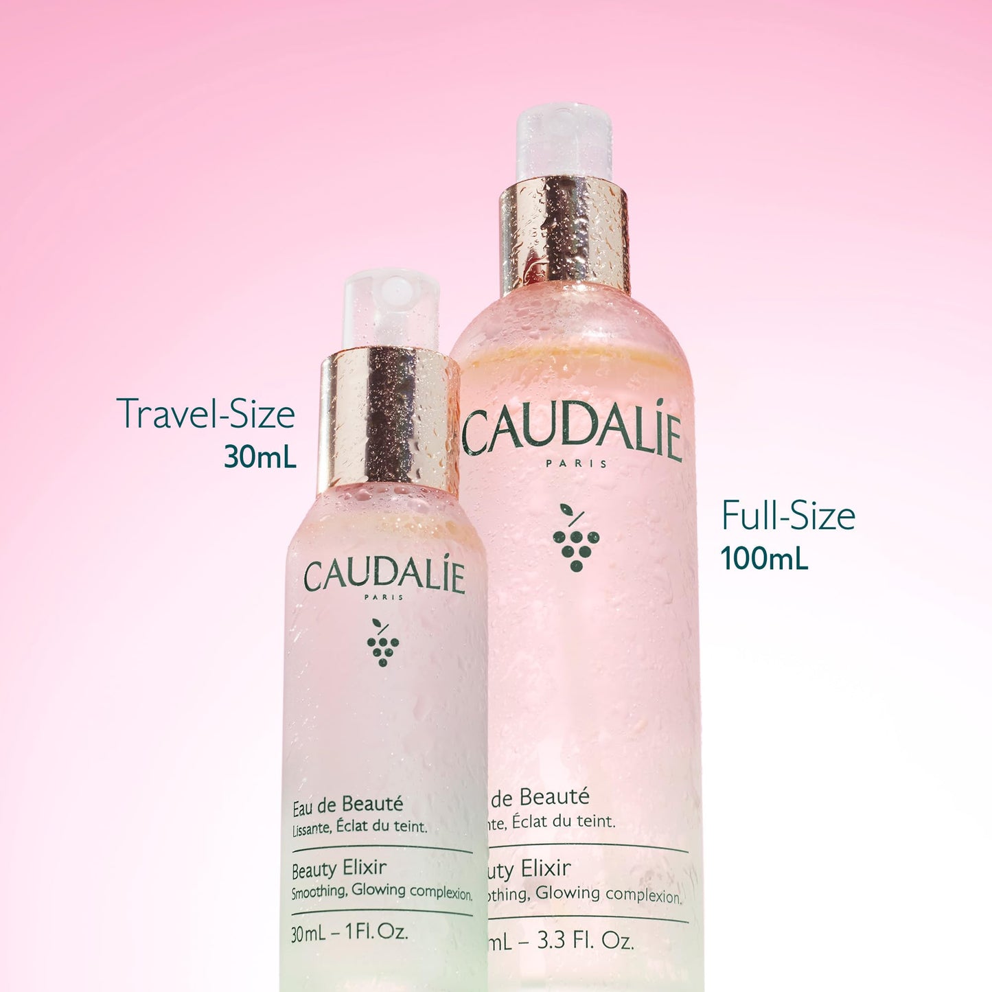 Caudalie Beauty Elixir Face Mist: Toner That Tightens Pores + Reduces Dullness + Sets Makeup - 30 mL - Available at All In One Marketplace Canada