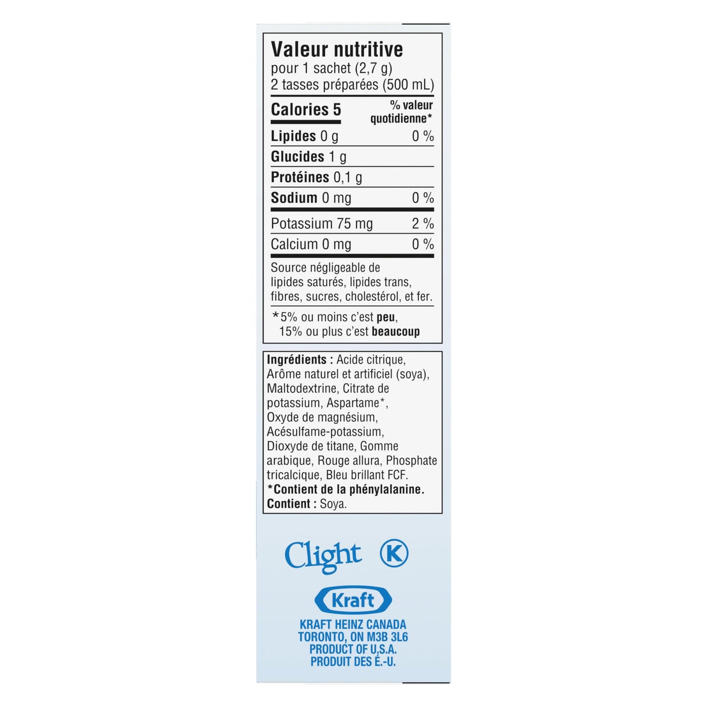 Crystal Light Singles Strawberry Orange Banana, 12 ct Case Crystal Light