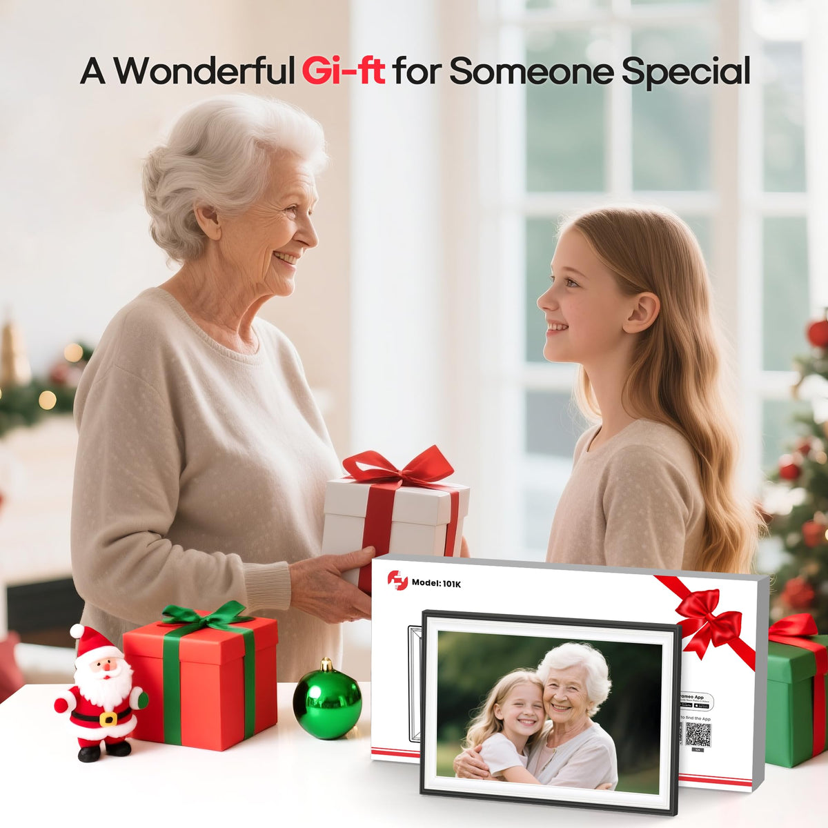 Frameo 10.1" Digital Picture Frame 32GB Storage WiFi Electronic Photo Frame 🍁 All In One Marketplace Canada