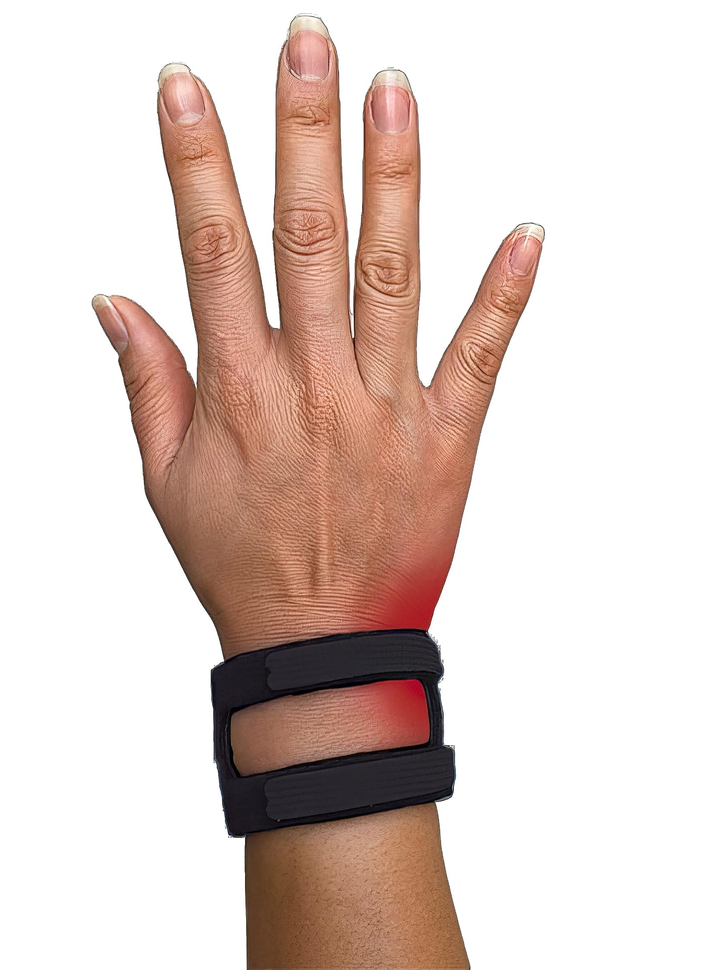 WristWidget® (Black) Adjustable Wrist Brace for TFCC Tears, One Size fits most. For Left and Right Wrists, Support for Weight Bearing Strain, Exercise - Available at All In One Marketplace Canada