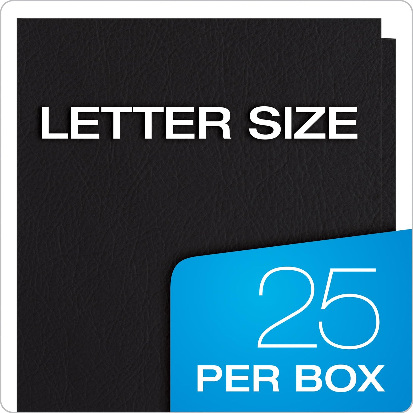 Oxford Twin Pocket Folders, Letter, Black, 25/Box π All In One Marketplace Canada