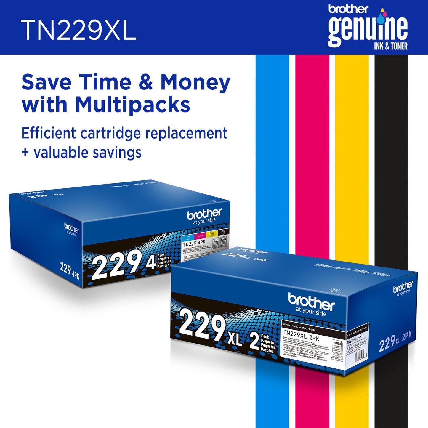 Brother TN229XLY High-Yield Yellow Toner Cartridge 🍁 All In One Marketplace Canada