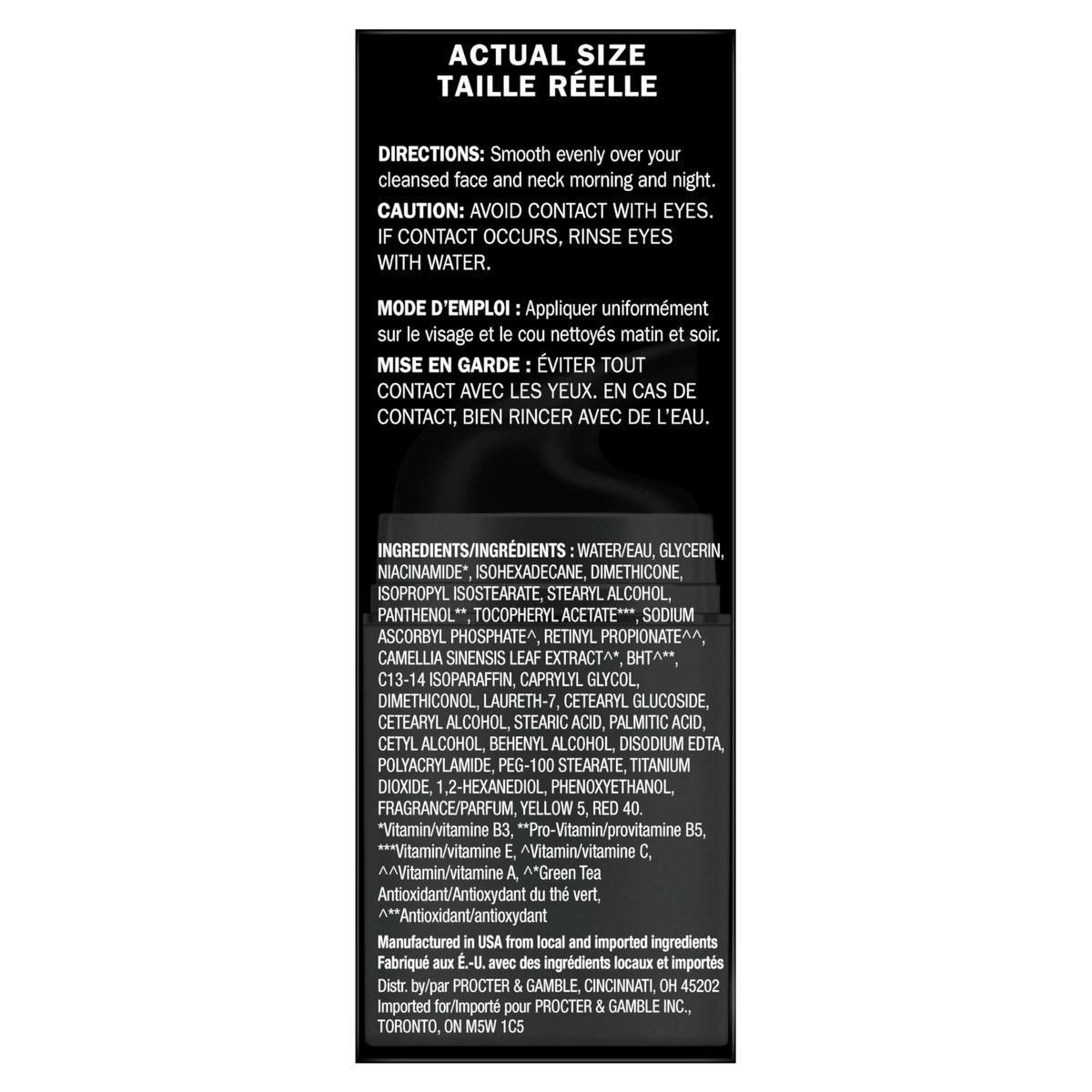 Olay Total Effects 7-In-One Anti-Aging Face Moisturizer with VitaNiacin Complex II, Vitamin B3, 50 mL