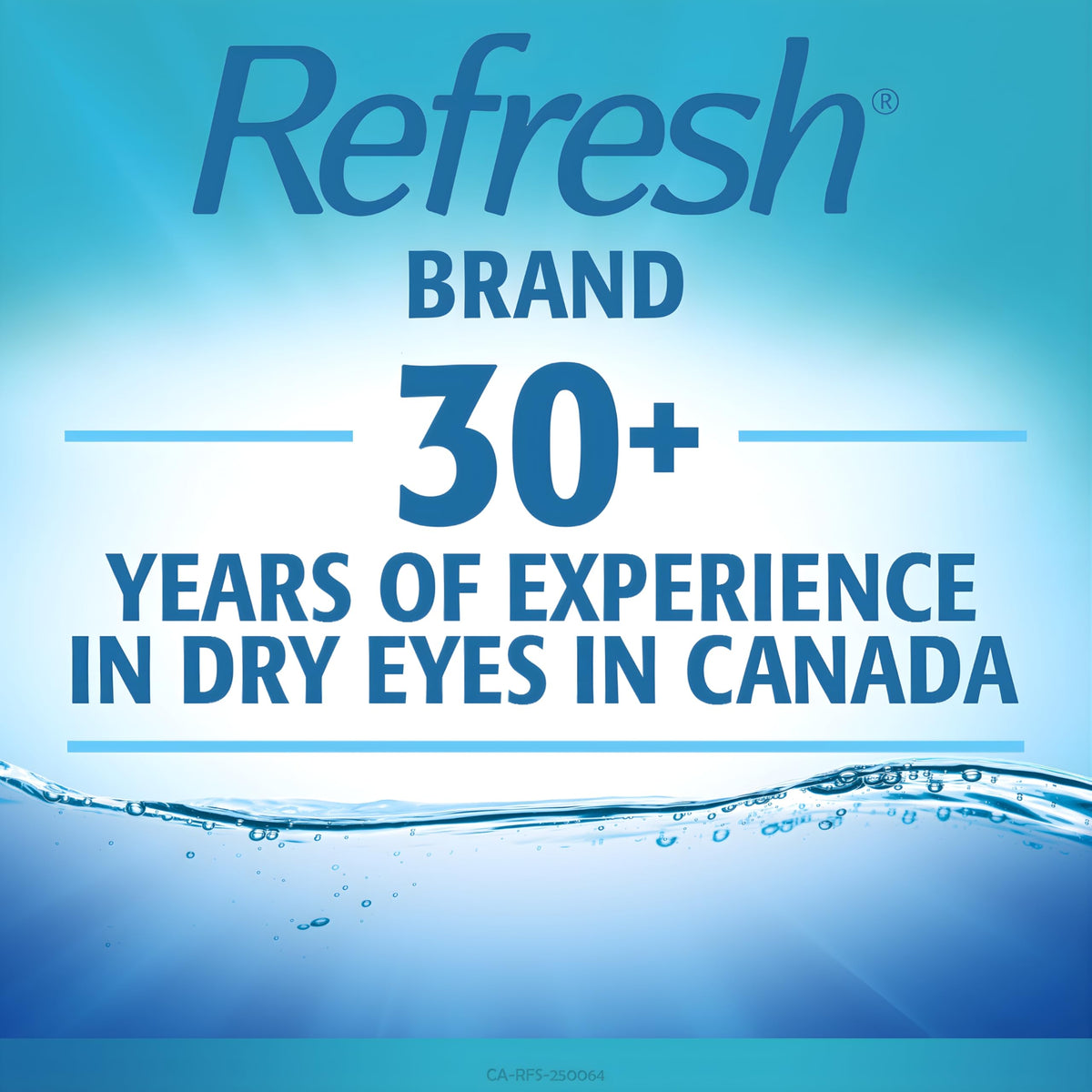 Refresh Fusion Lubrifiant gouttes ophtalmiques pour yeux secs, formule sans conservateur, 10 ml