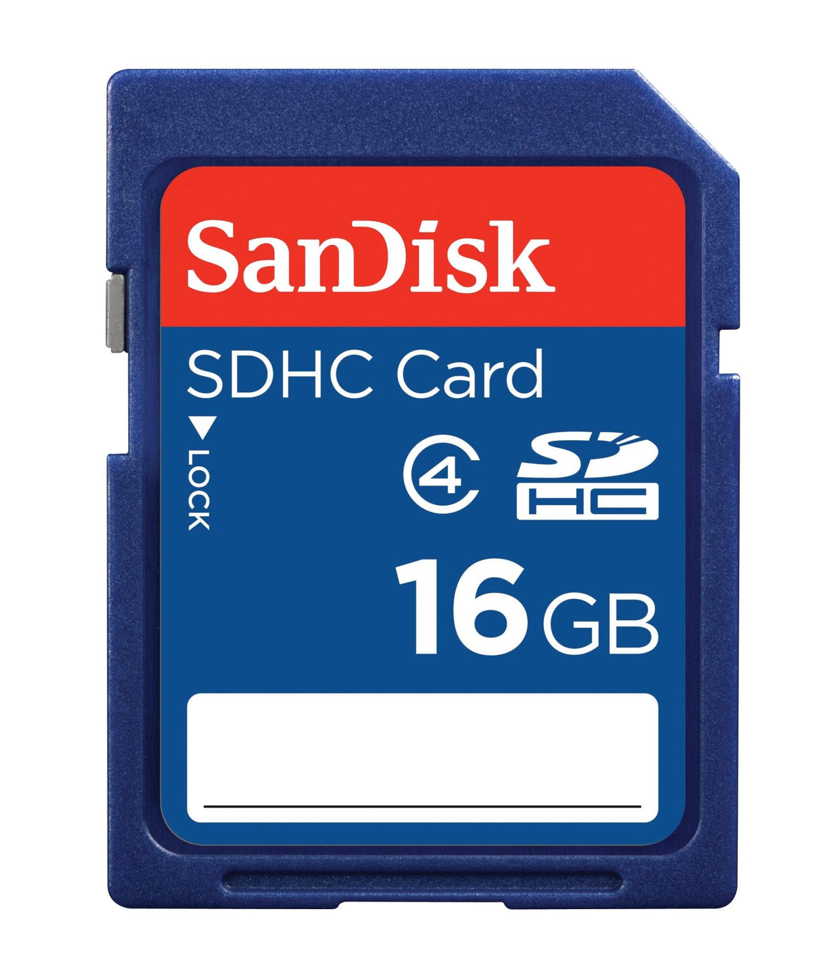 SanDisk 16GB Class 4 SDHC Flash Memory Card- SDSDB-016G (Label May Change)