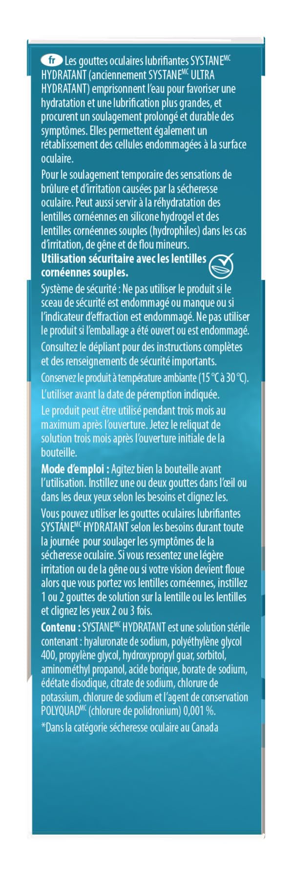 Systane Hydration Eye Drops for Eyes Long-Lasting dryness Relief, Hydrating Eye Drops Eye Relief from Extended Screen Time - 10mL x 2 π All In One Marketplace Canada