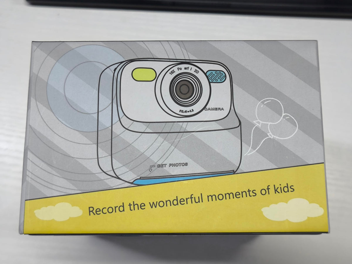 Upgrade Kids Camera Instant Print for Boys and Girls, 1080P HD Dual-Lens Selfie Digital Camera with Print Paper & 32G Card, Christmas Birthday Gifts Toys for Toddler and Teenagers Age 3-16 Years Old 🍁 All In One Marketplace Canada
