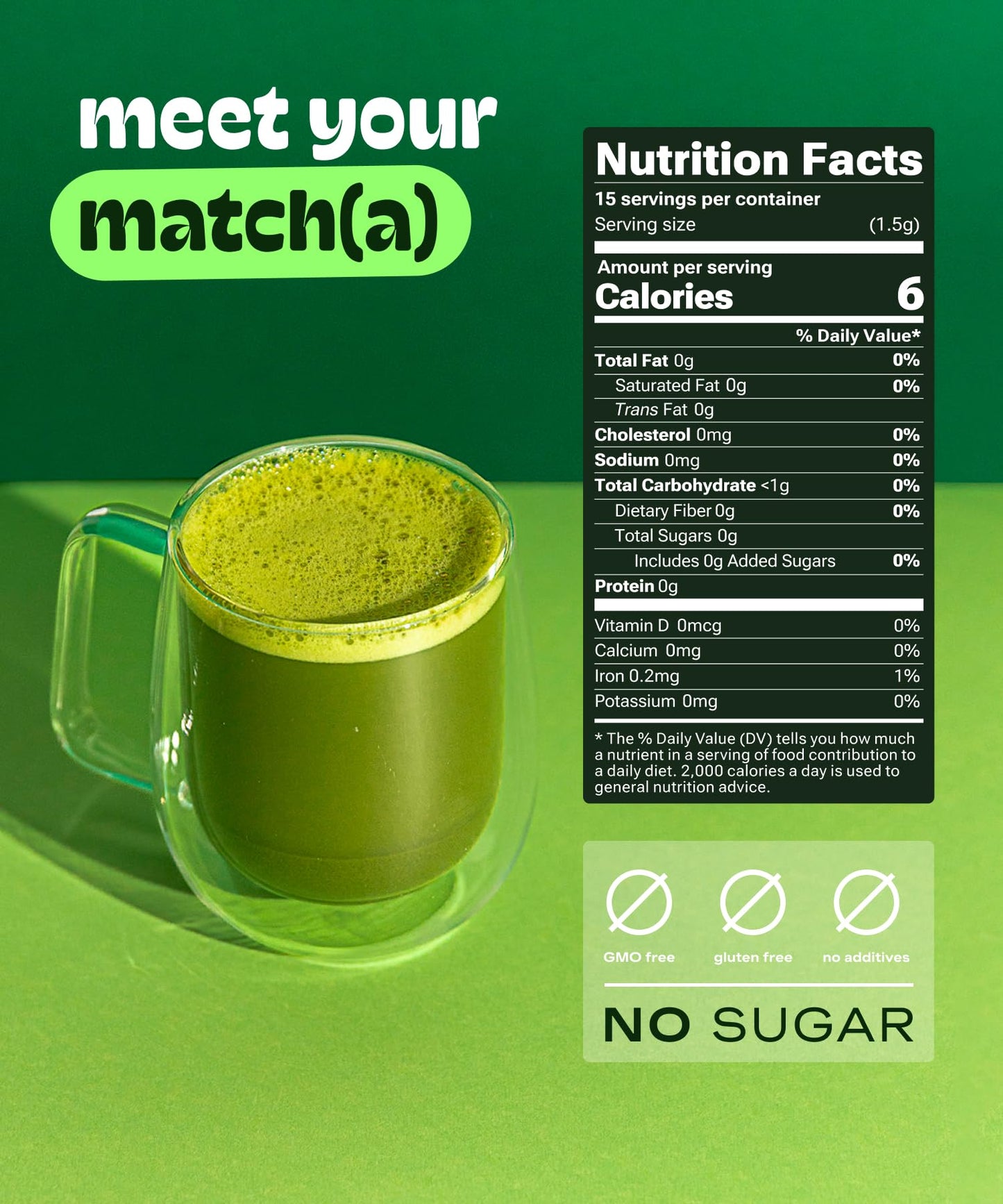 Matcha DNA Organic Matcha Powder - 16oz Tin | USDA Organic, Gluten-Free, Vegan Green Tea for Lattes & Smoothies