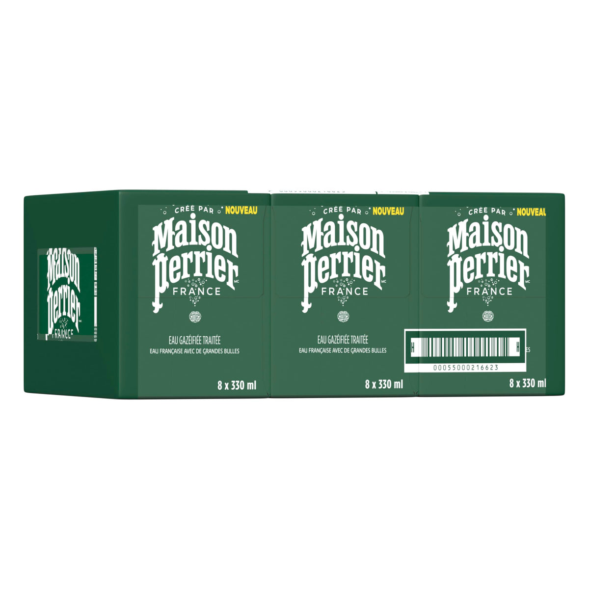 Maison Perrier Unflavoured Carbonated Water, 24 x 330ml