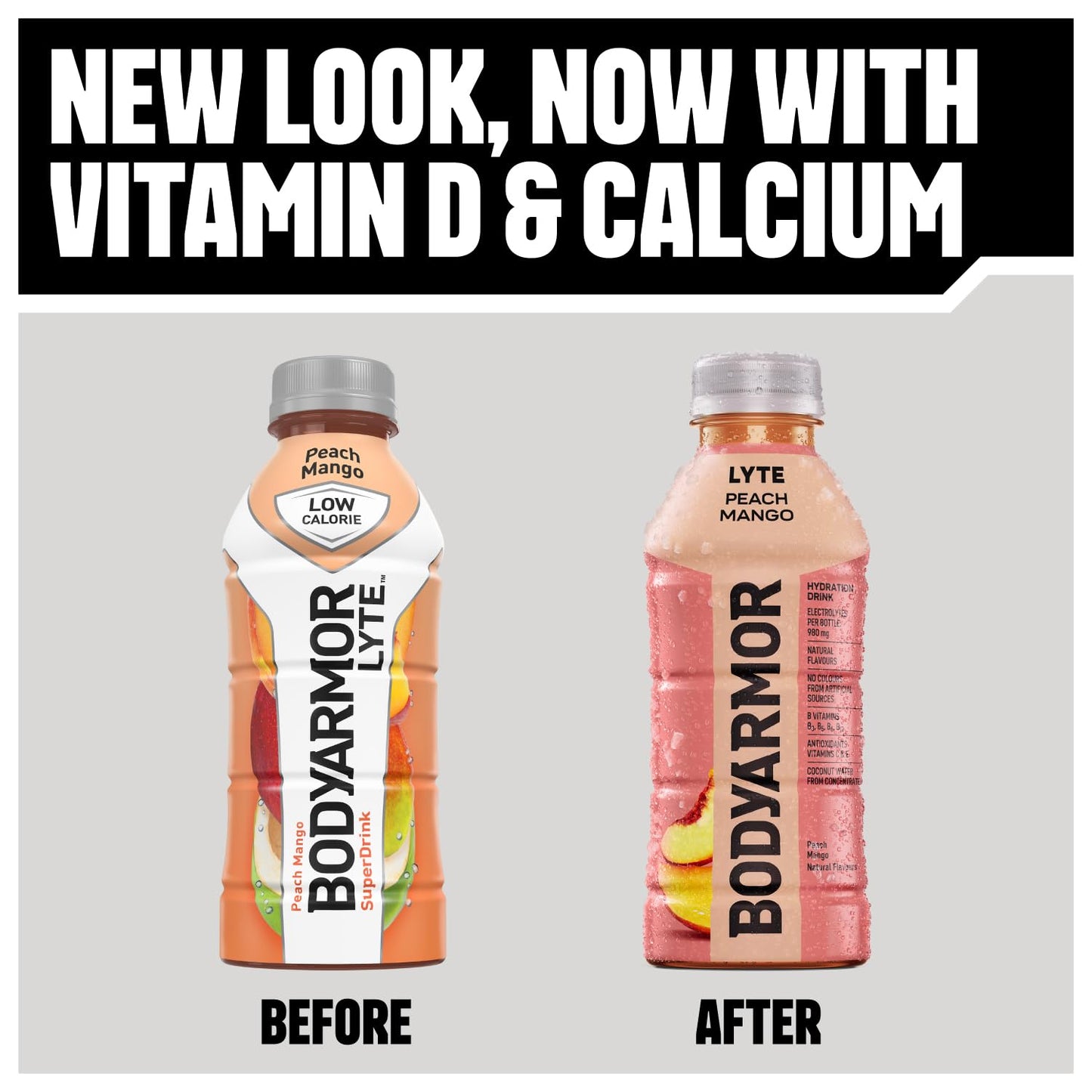 BODYARMOR Lyte Dragonfruit Berry, 473 mL Bottles (12 Pack) – Low-Calorie Sports Hydration Drink with Coconut Water, Potassium-Packed Electrolytes and Antioxidant Vitamins - Available at All In One Marketplace Canada