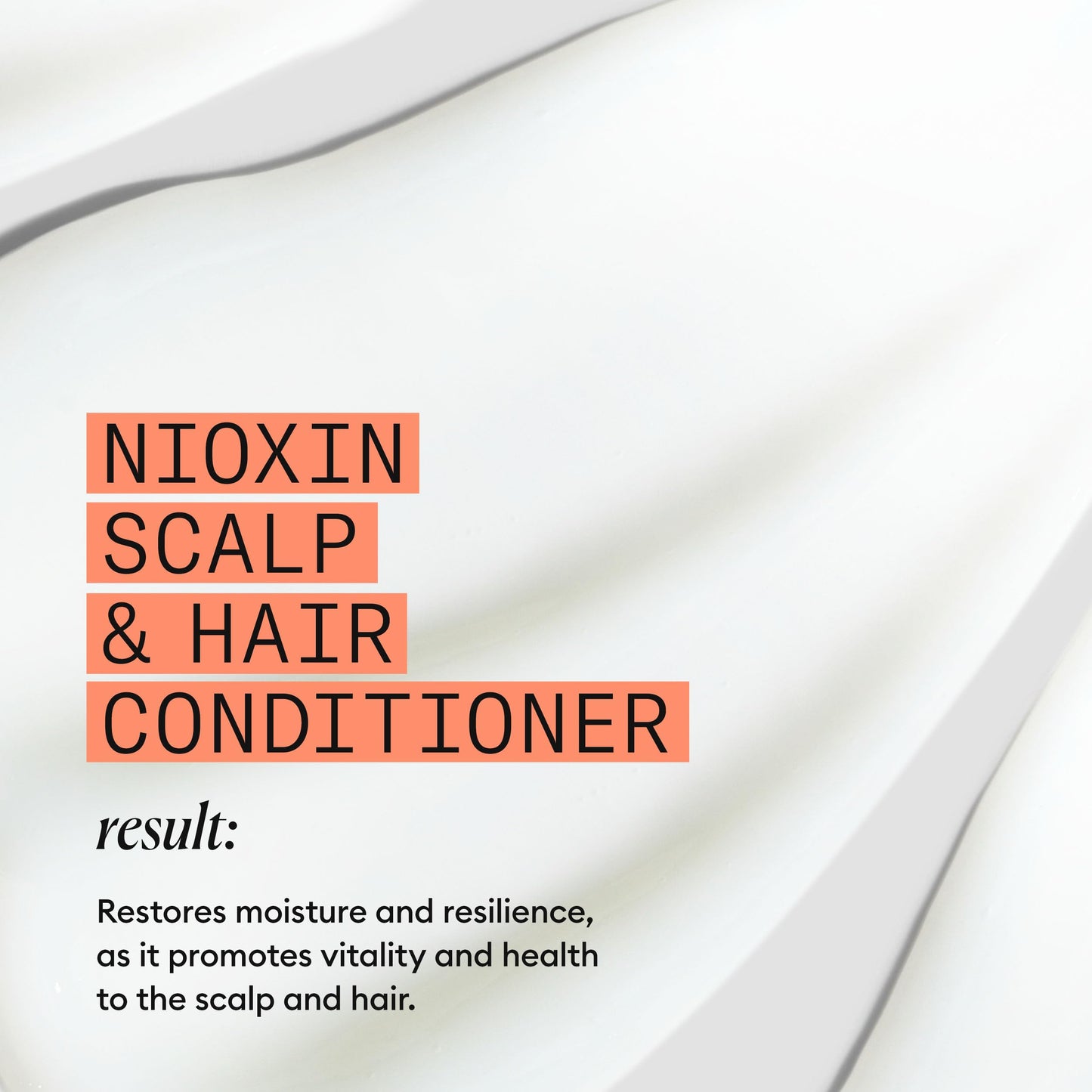 Nioxin System 4 Scalp + Hair Conditioner - Hair Thickening Conditioner for Damaged Hair with Progressed Thinning, 16.9 fl oz (Packaging May Vary) NIOXIN