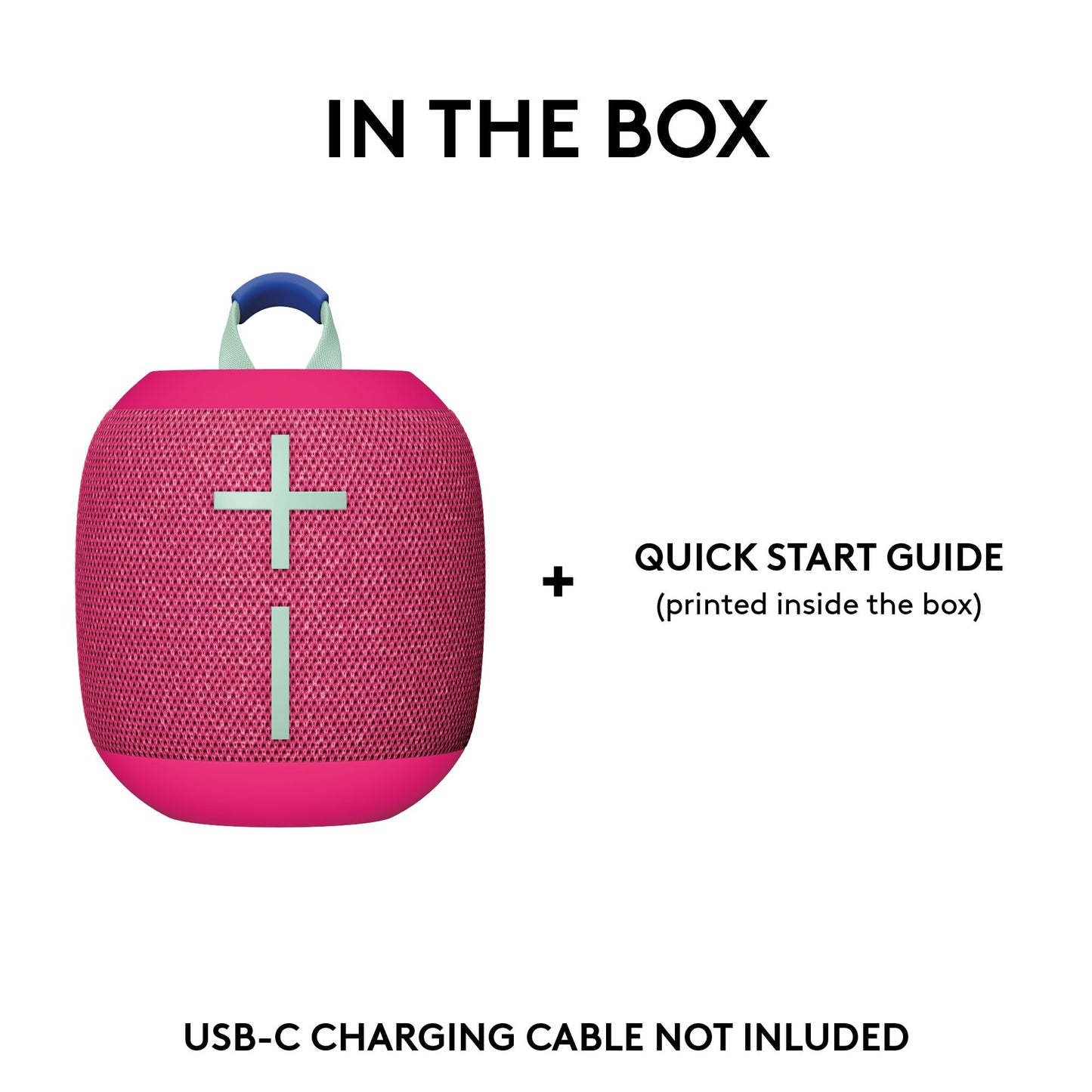 Ultimate Ears WONDERBOOM 4 Portable Waterproof Bluetooth Speaker with Big Bass and 360-Degree Sound, Dustproof Floating Speaker with 131ft (40m) Range - Pink 🍁 All In One Marketplace Canada