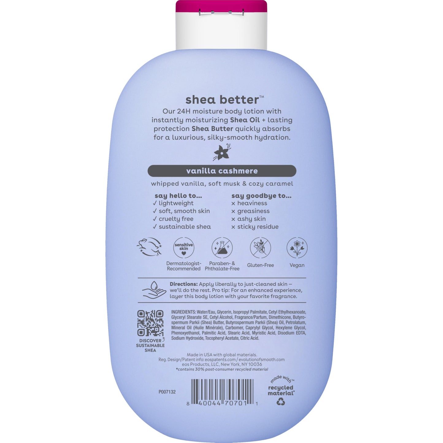 Shea Better 24H Moisture Body Lotion Vanilla Cashmere