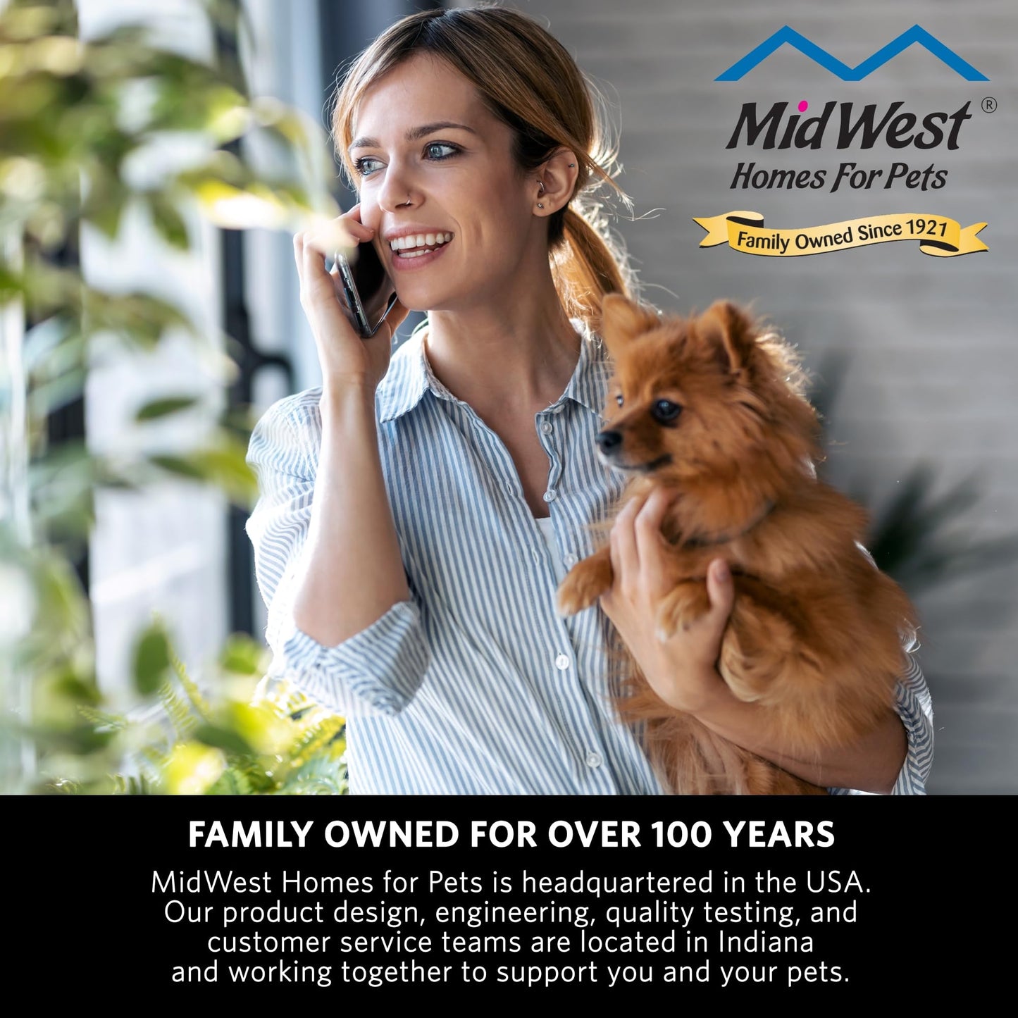 MidWest Homes for Pets 30-Inch New World Crate for Medium Breeds, 21-40 lbs, Double Door Folding Dog Crate, Leak-Proof Tray & Secure Latches, Portable, Durable & Easy to Assemble 🍁 All In One Marketplace Canada